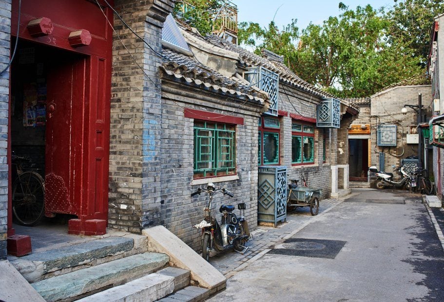 hutongs in china