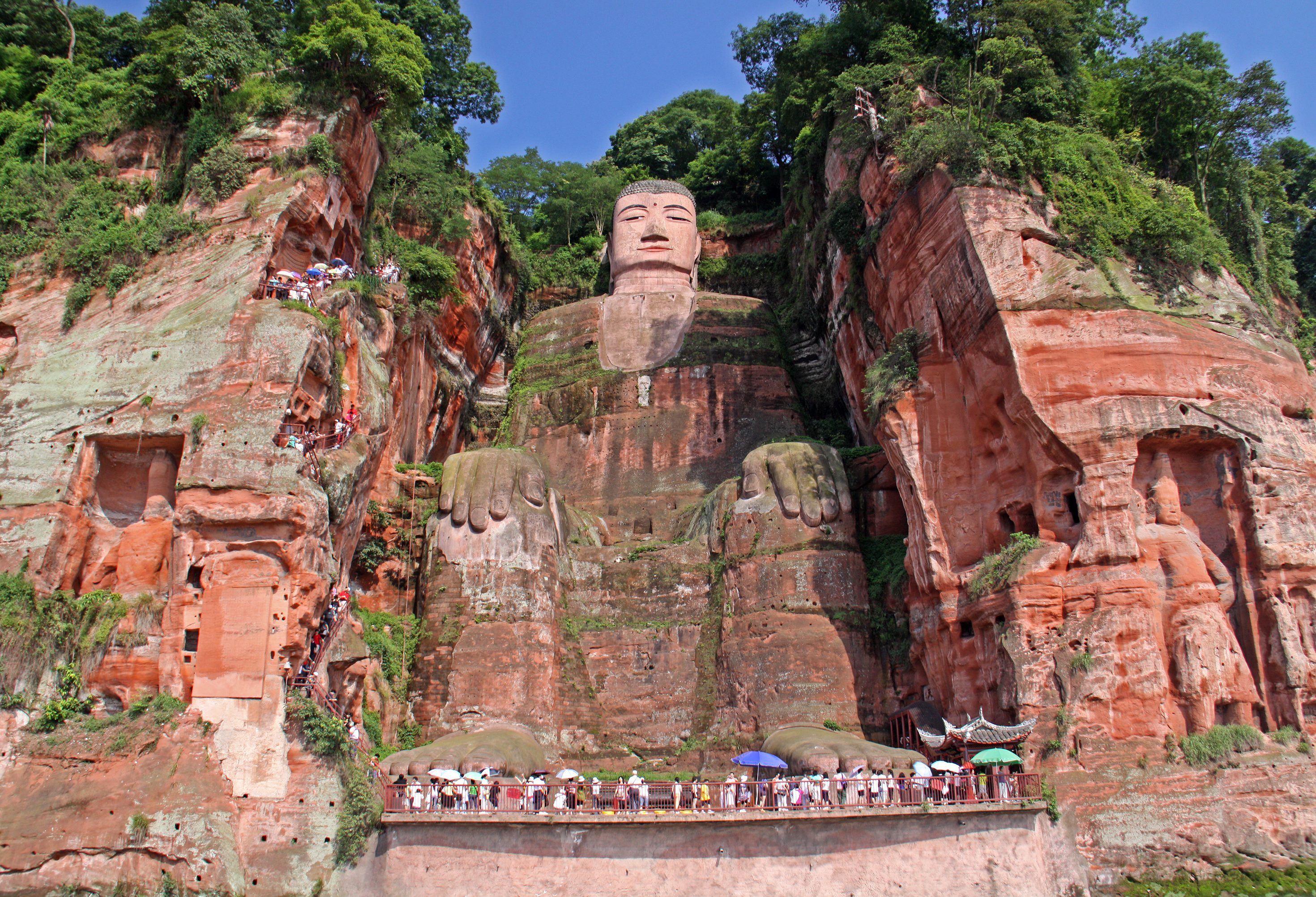 leshan giant boeddha in china