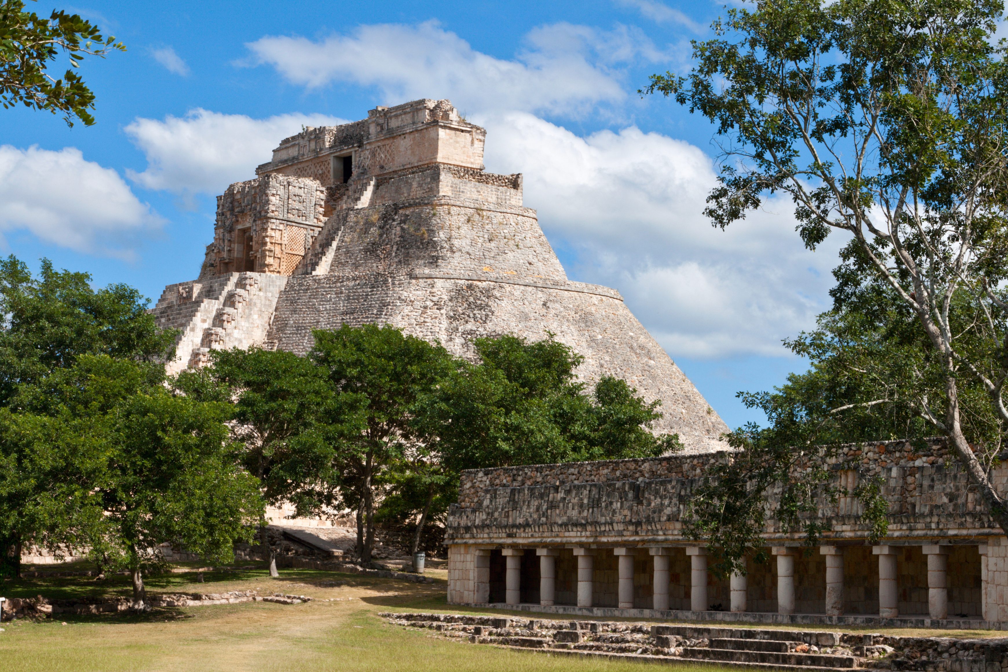 Uxmal Maya stad vlakbij Merida