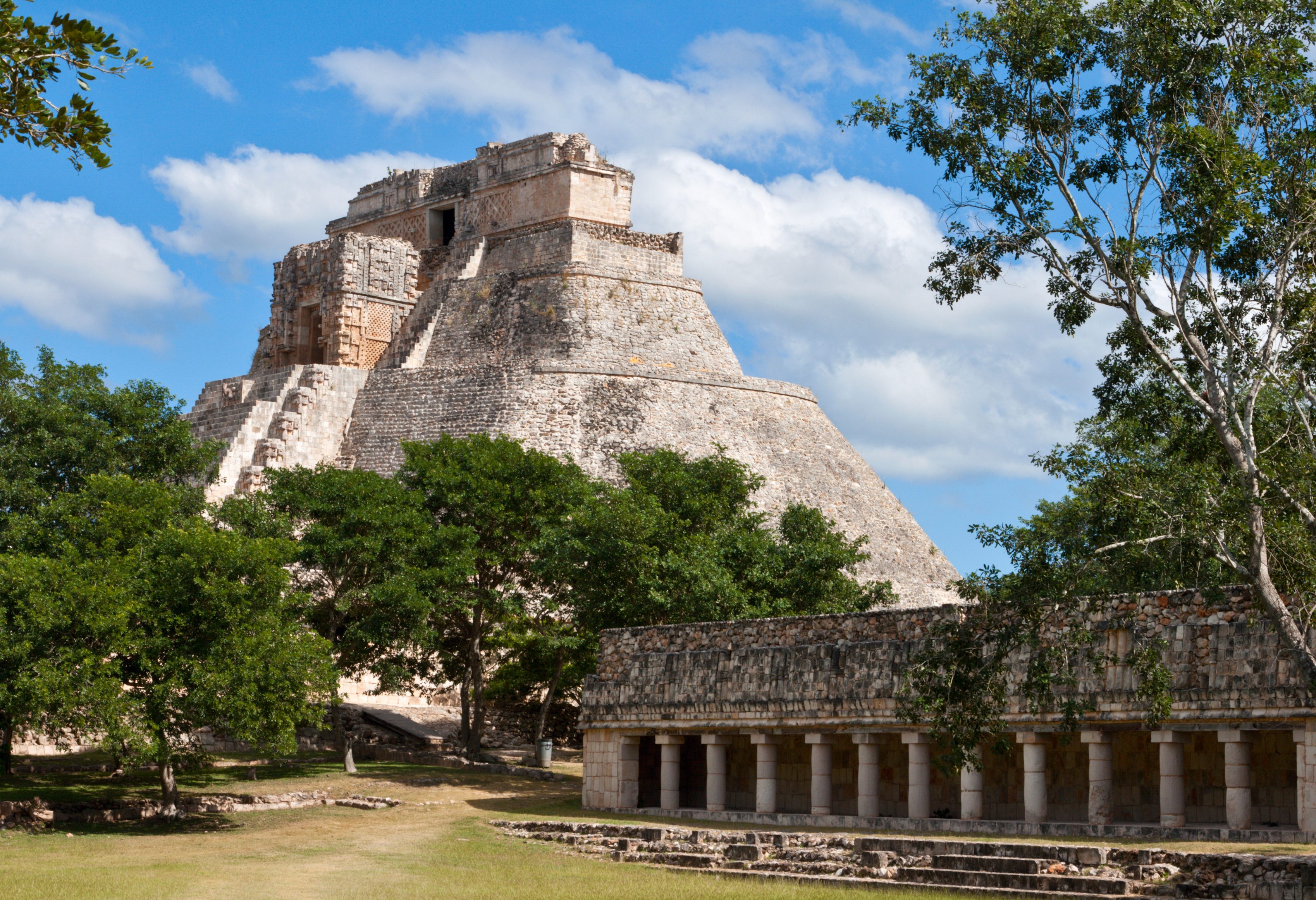 Uxmal Maya stad Yucatan Mexico
