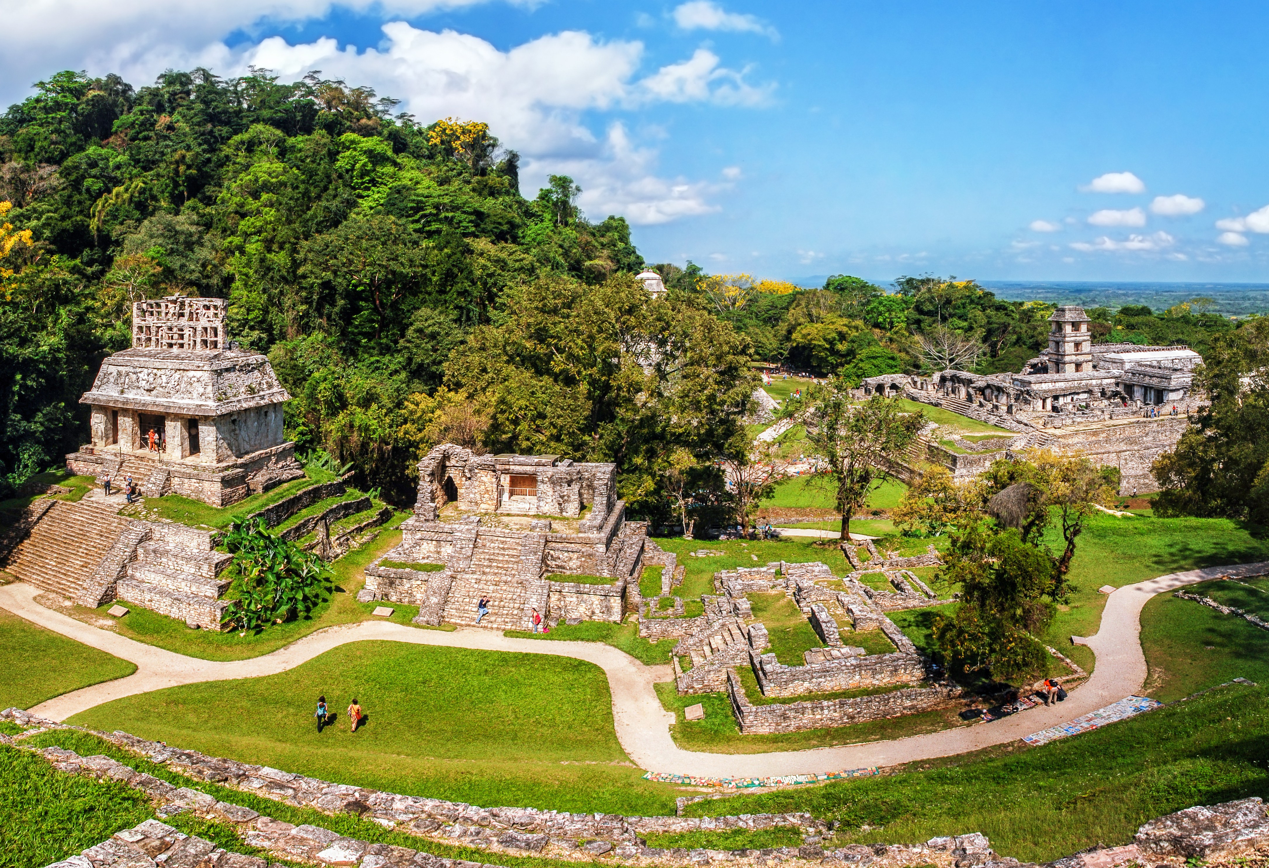 Palenque maya stad Chiapas Mexico