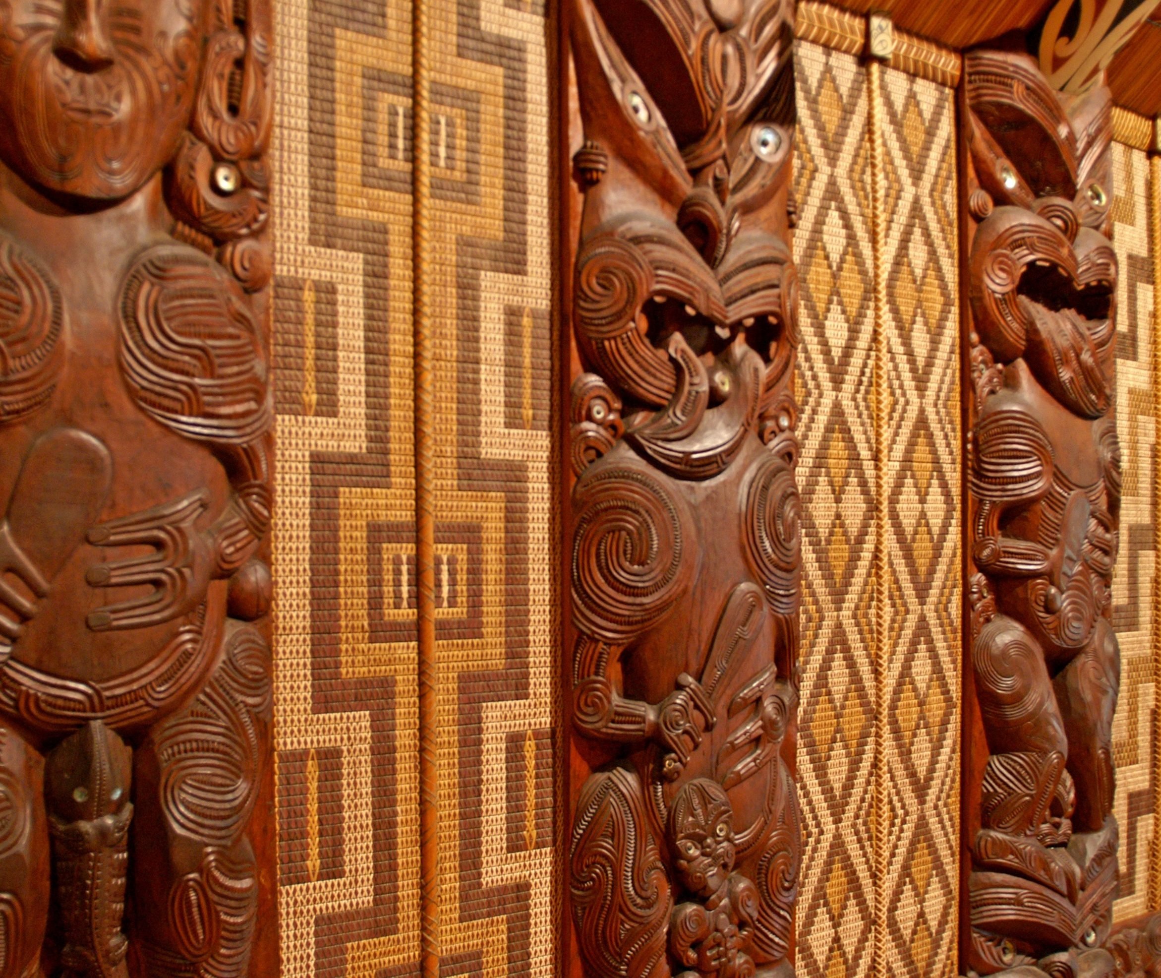 Maori decoratie nieuw zeeland