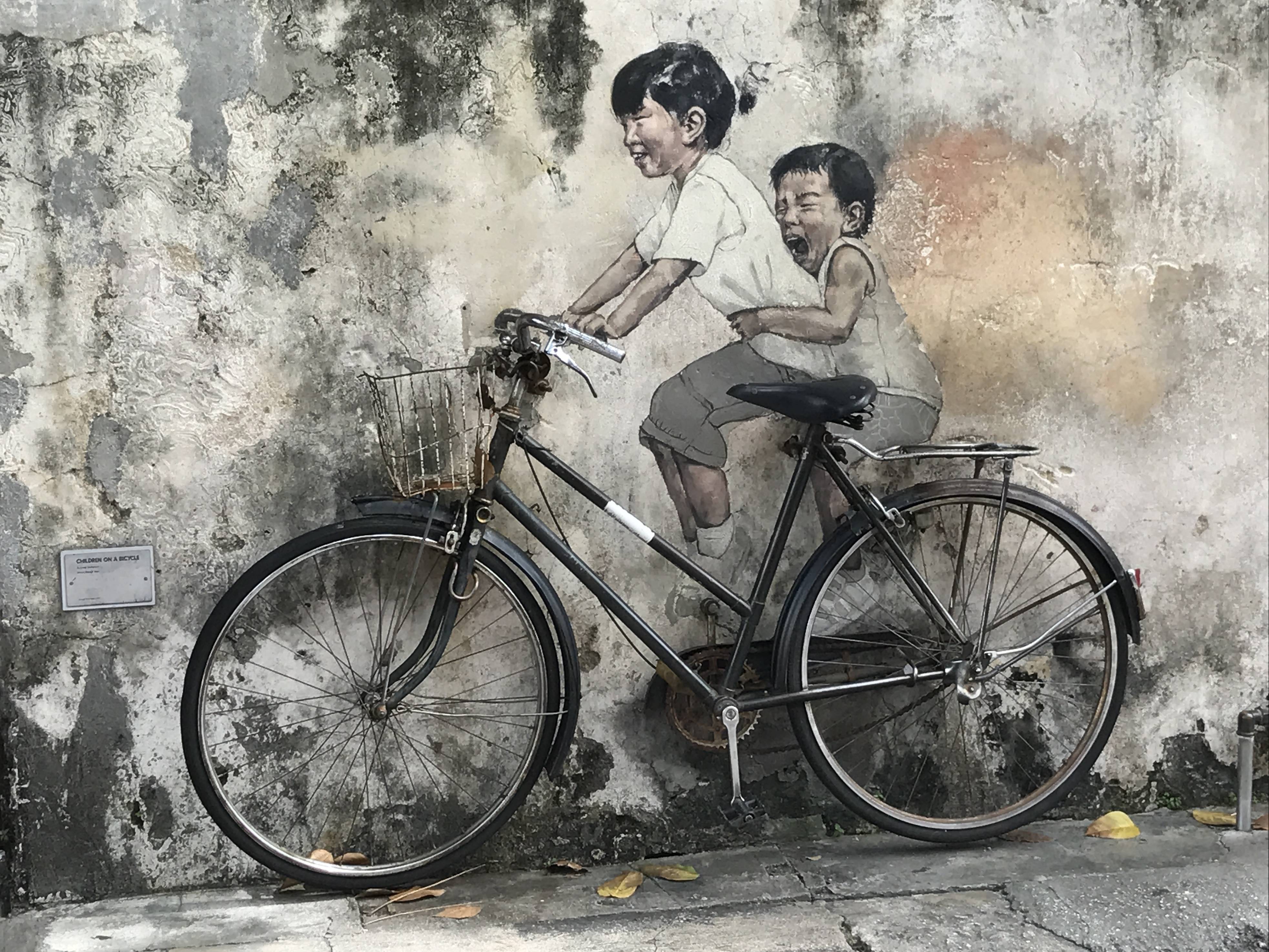 Georgetown Penang bezienswaardigheden Streetart
