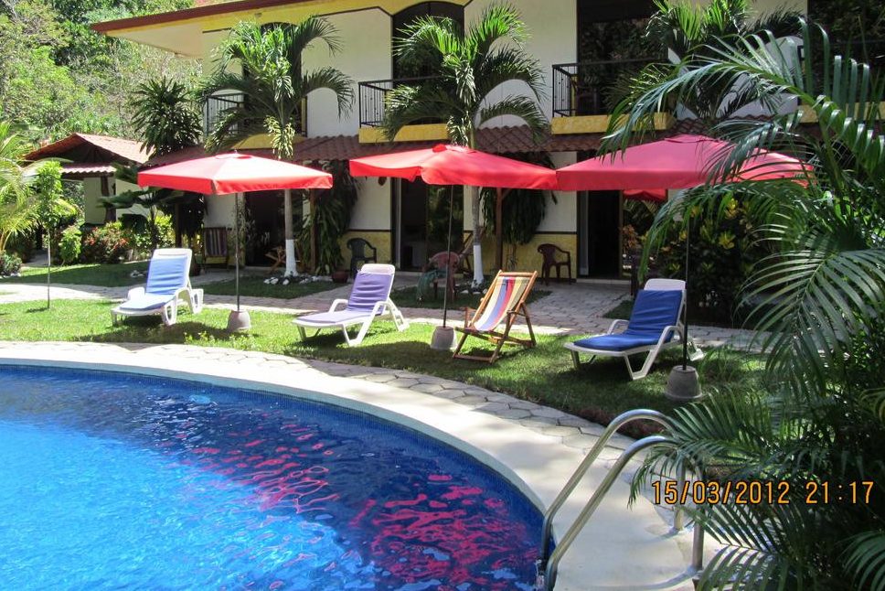 Hotel Belverdere in Samara in Costa Rica