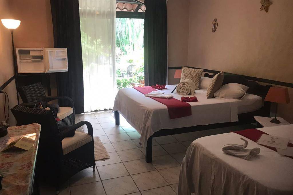 Kamer hotel Belverdere in Samara in Costa Rica