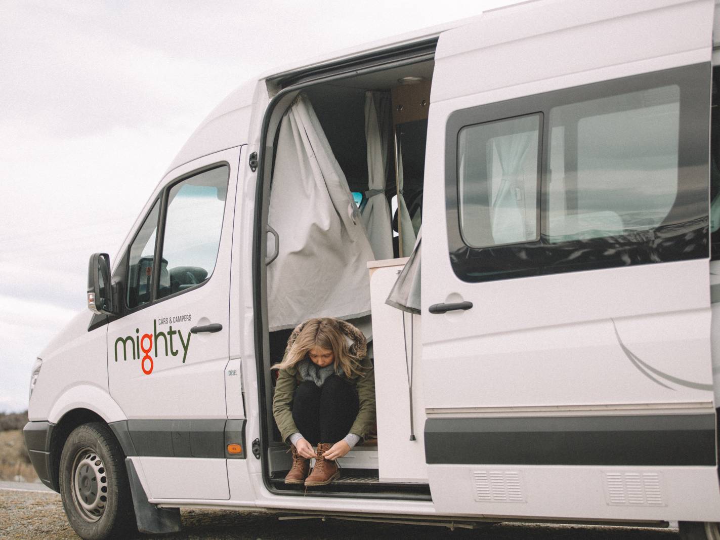 Buitenkant van de Deuce Plus van Mighty in Nieuw-Zeeland