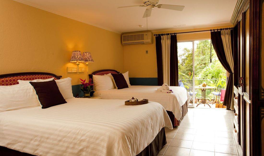 Tuinkamer Parador Resort en Spa in Manuel Antonio in Costa Rica