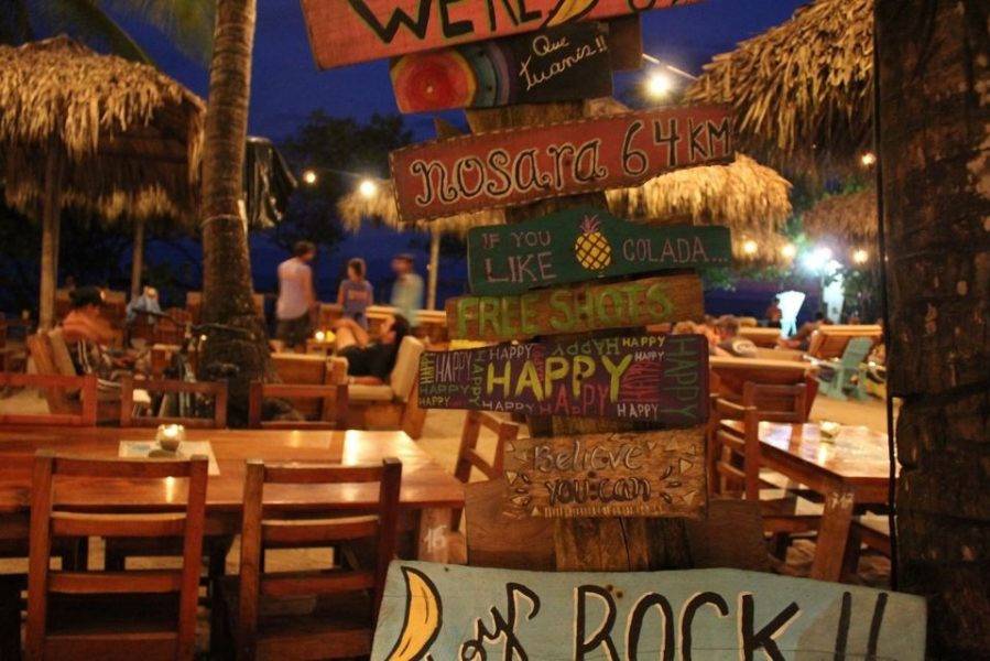 strandtent santa teresa in costa rica