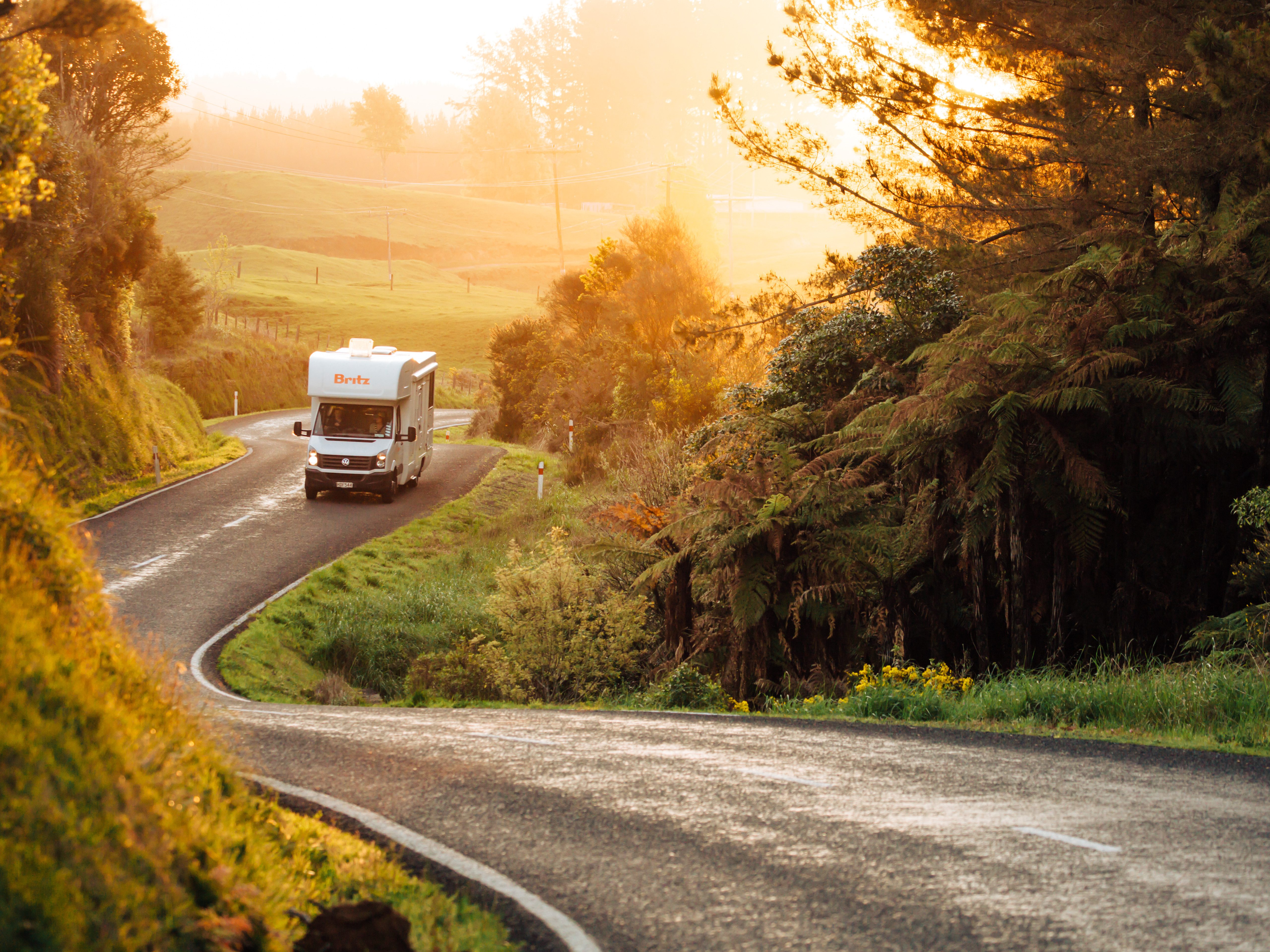 Onderweg met de Britz Explorer camper in Nieuw-Zeeland