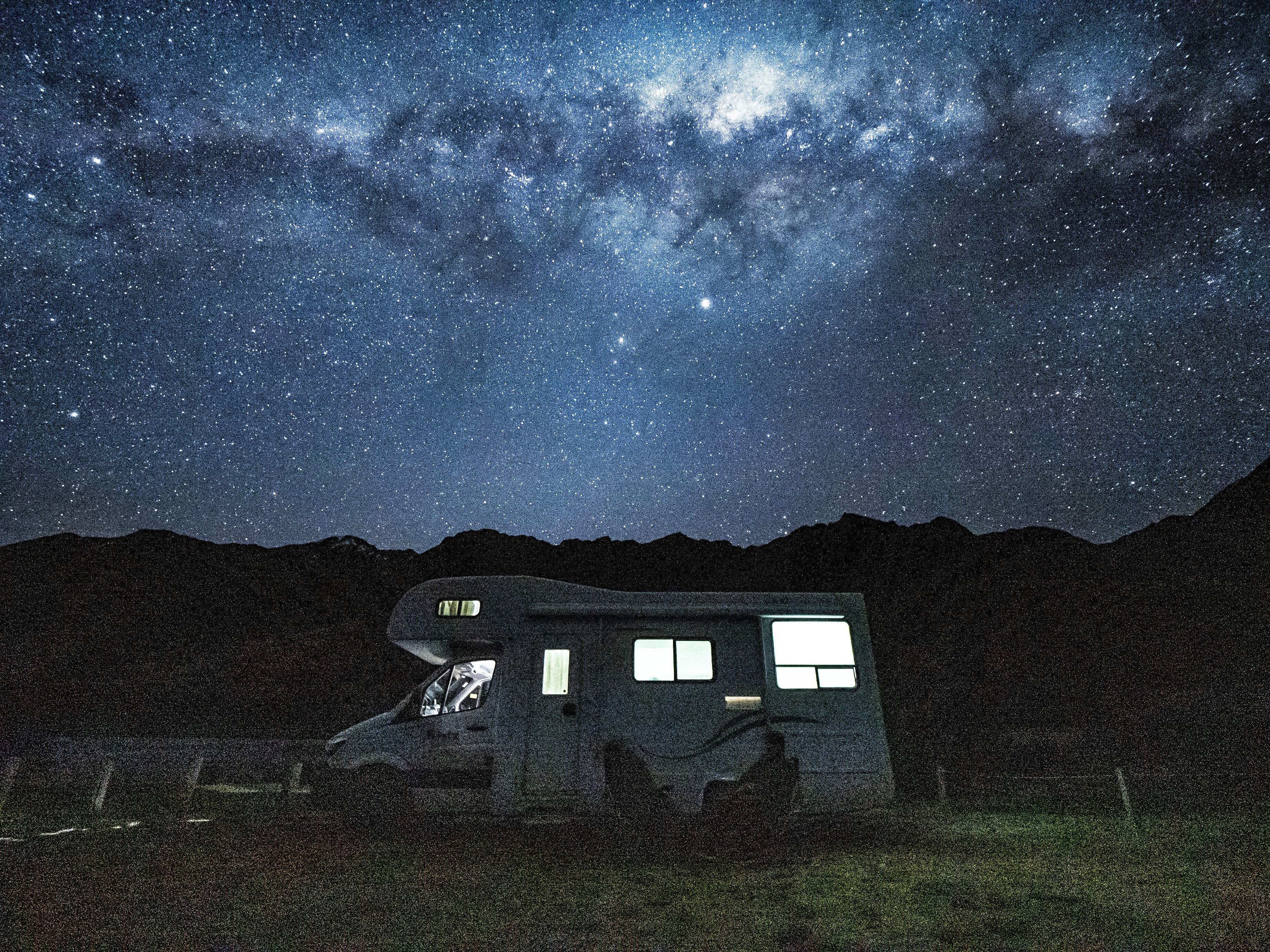 Kamperen met de Britz Explorer camper in Nieuw-Zeeland
