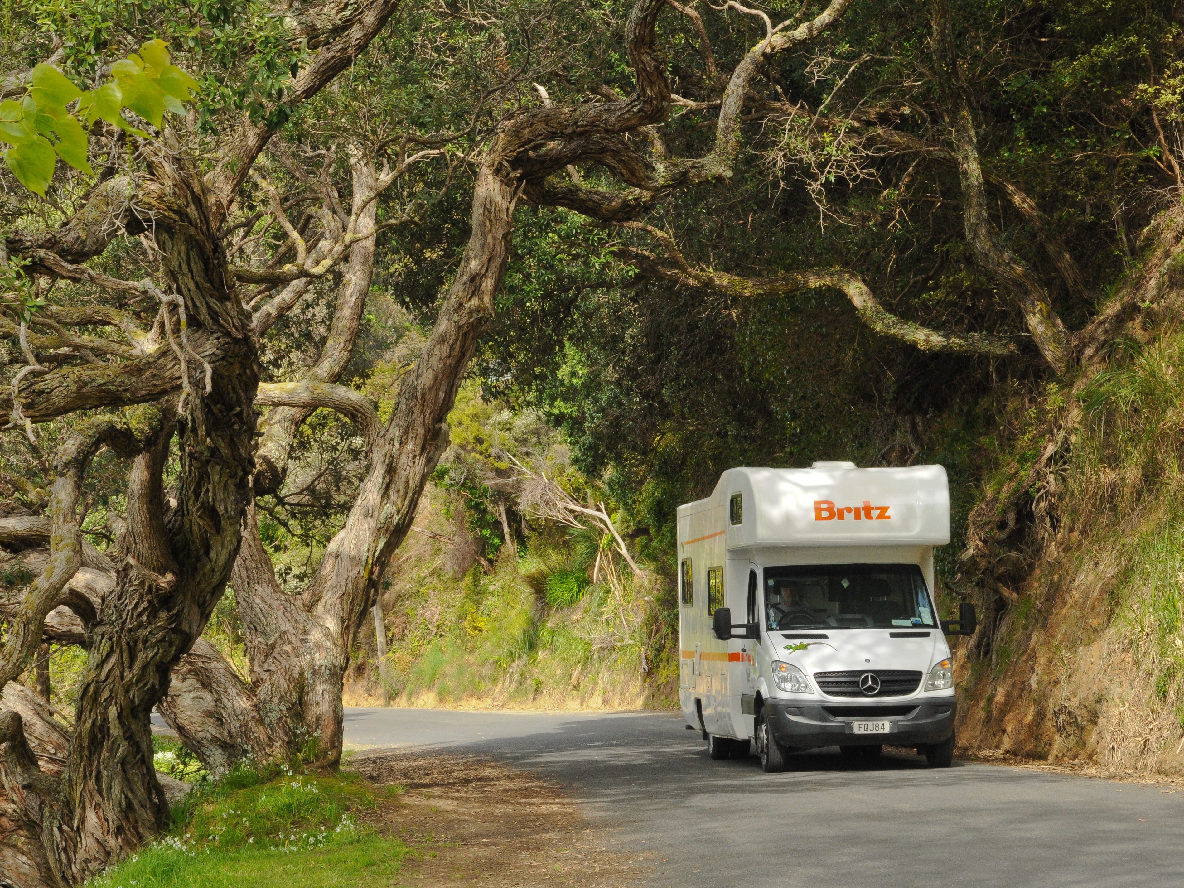 Onderweg met de Britz Vista camper in Nieuw-Zeeland