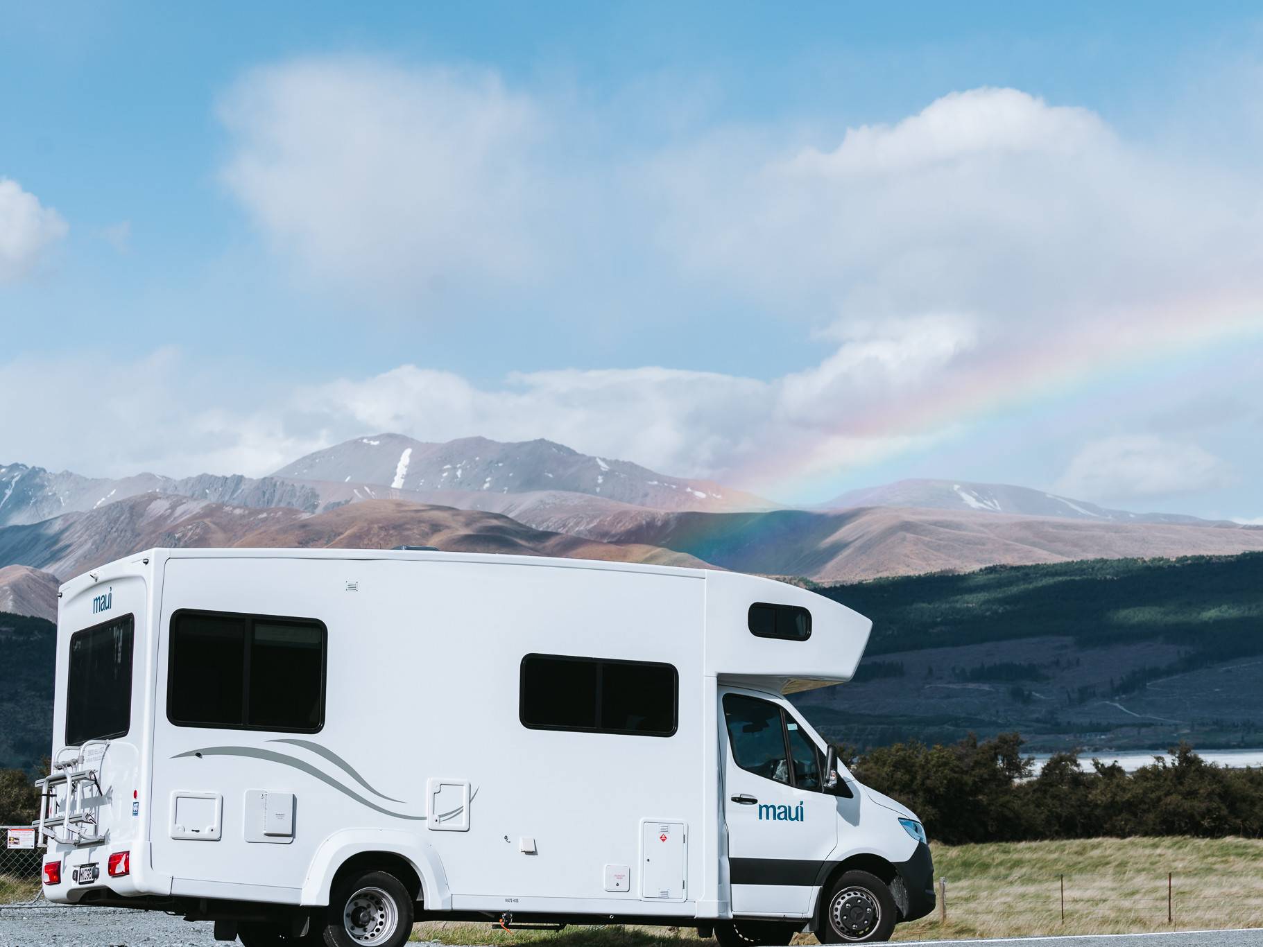 Onderweg met de Maui River camper in Nieuw-Zeeland
