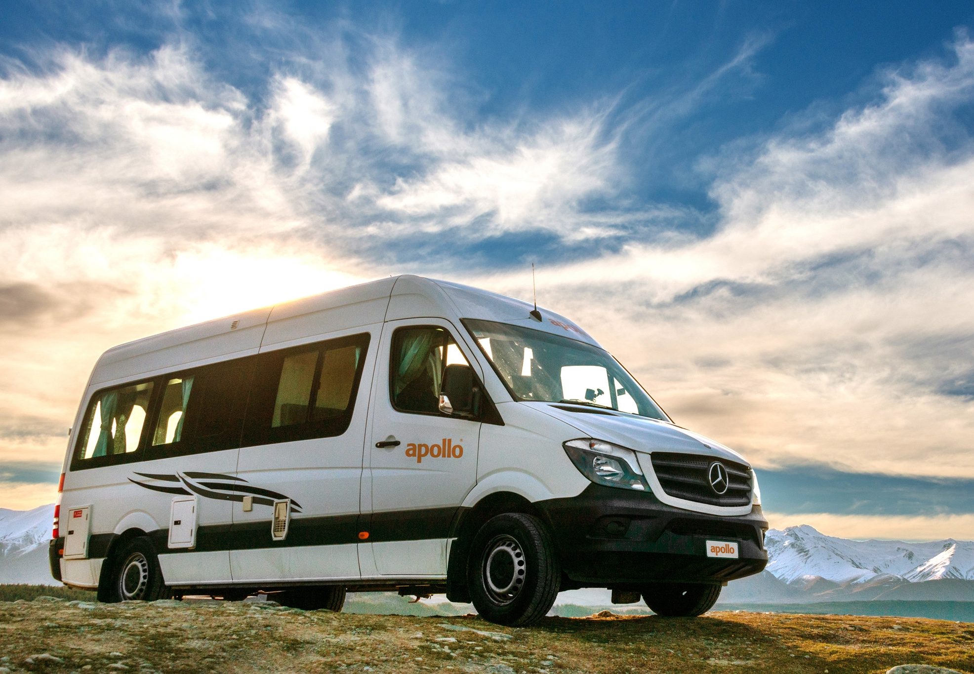 Euro Tourer camper van Apollo in Nieuw-Zeeland