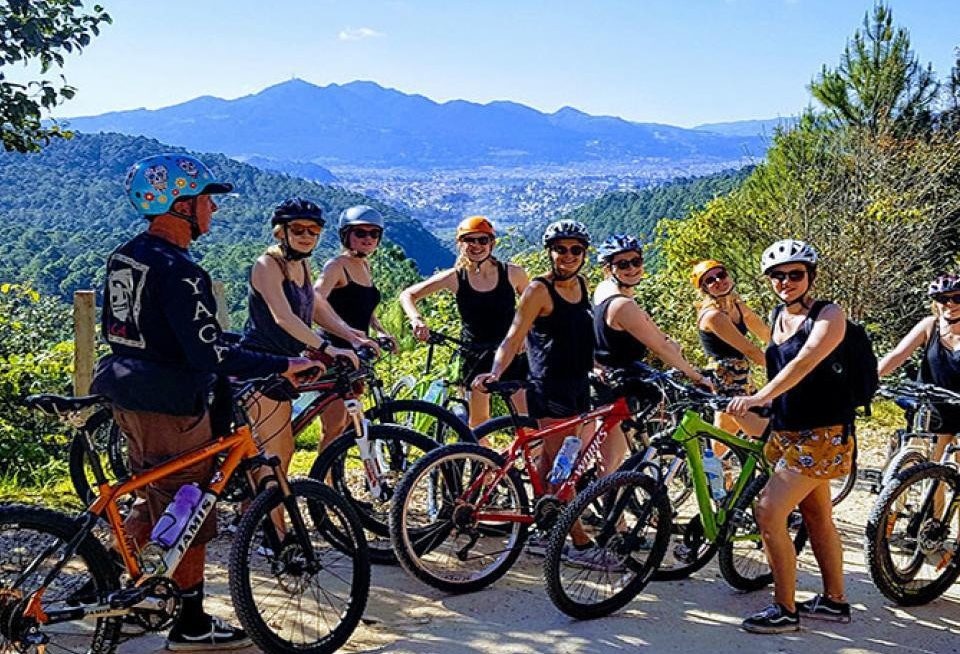 Fietsen rondom San Cristobal de las Casas Mexico