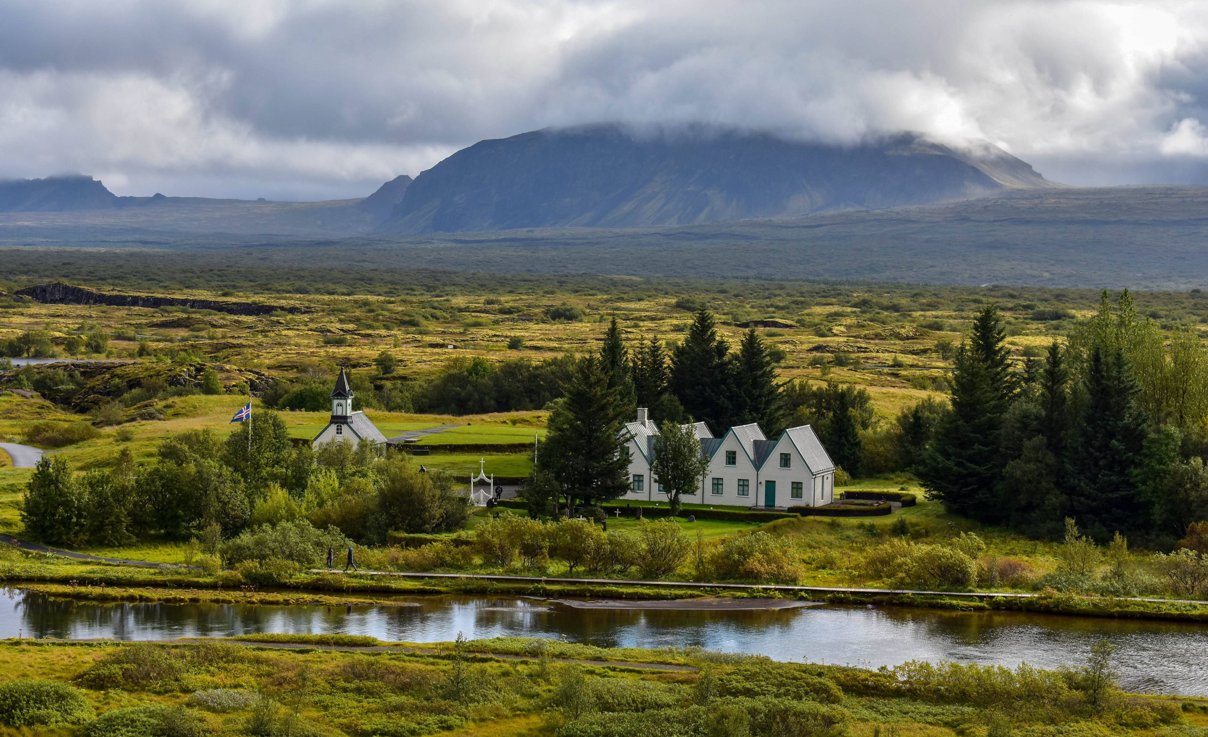 Thingvellir in IJsland