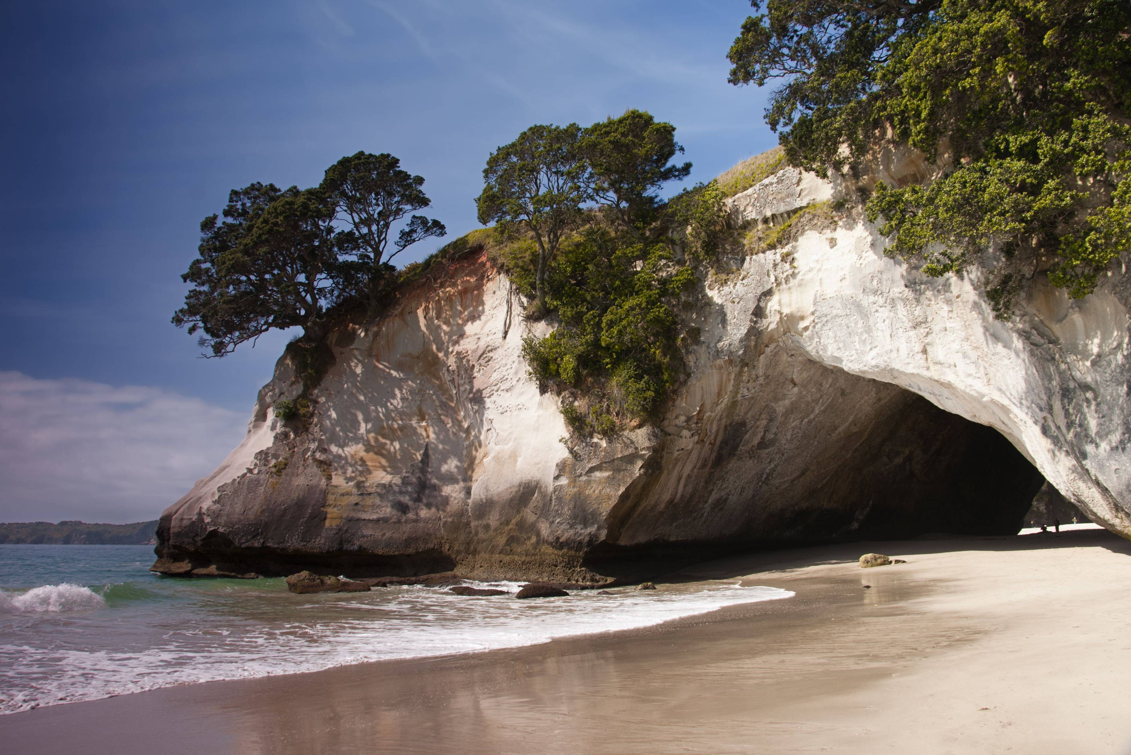 Hahei Cathedral in de Coromandel in Nieuw-Zeeland