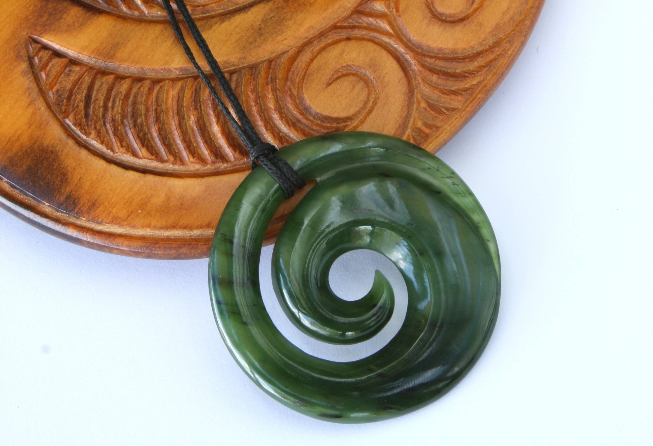 Greenstone ketting in Nieuw-Zeeland