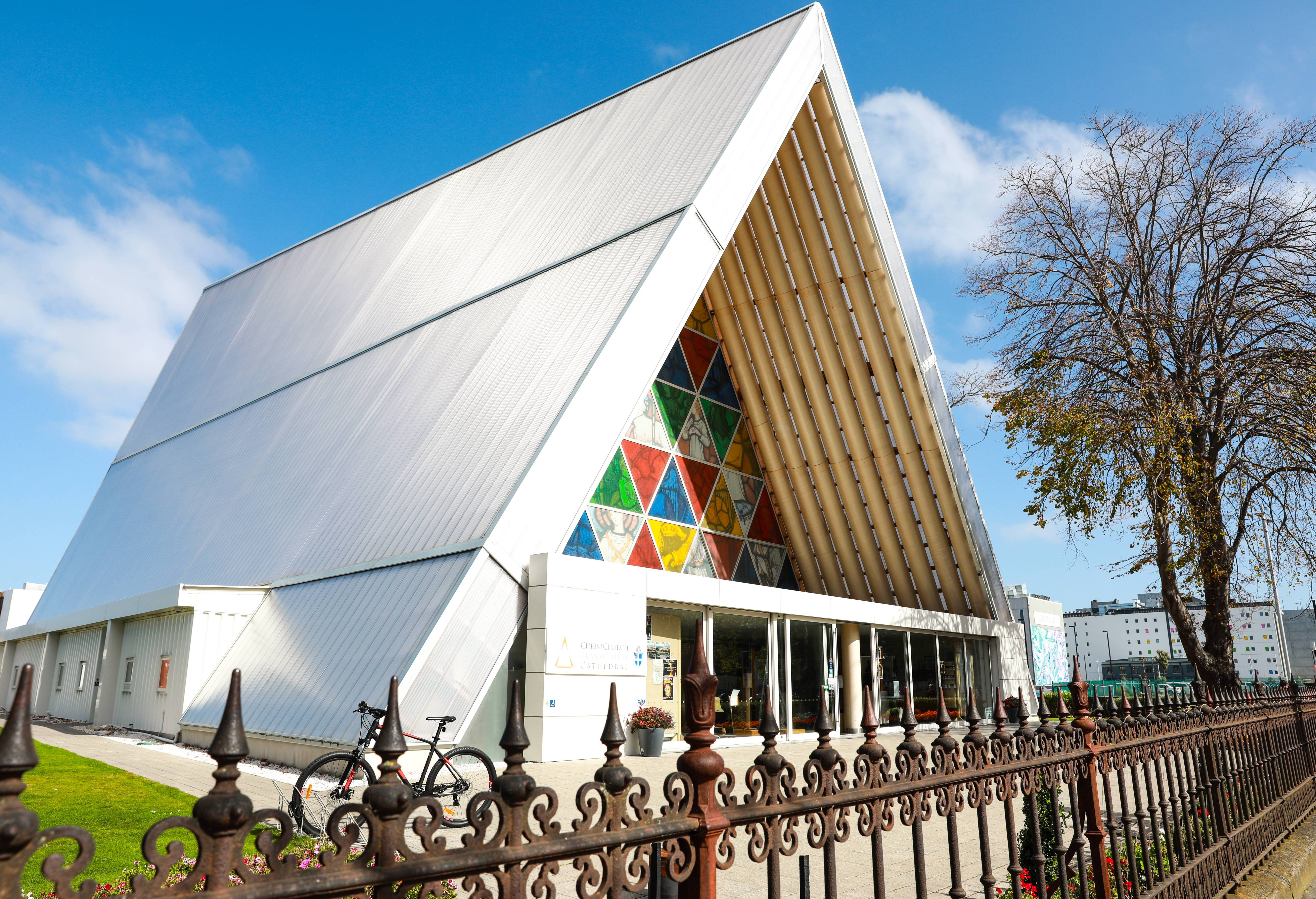Cardboard Cathedral in Christchurch in Nieuw-Zeeland