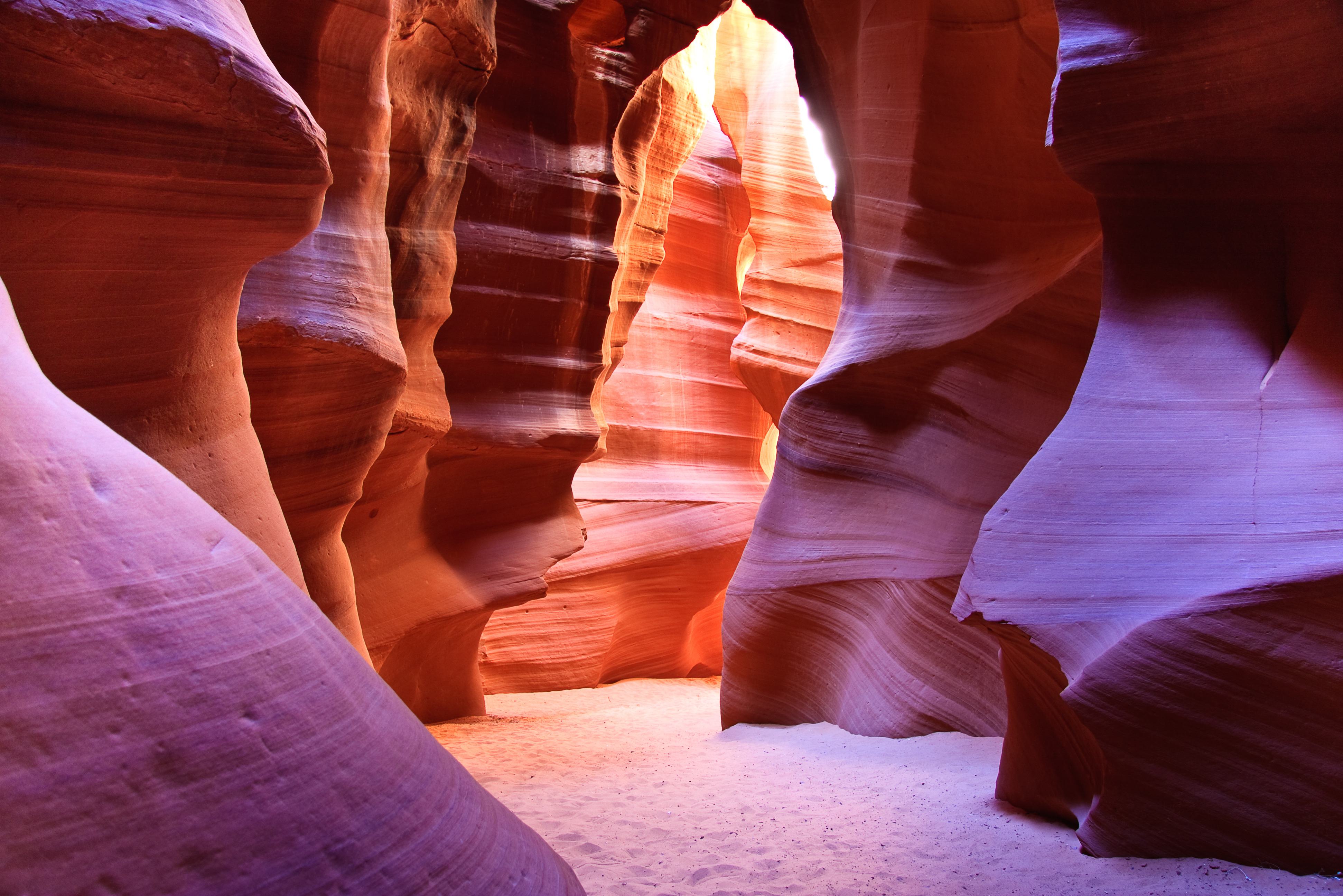 Antelope Canyon bij Page in Arizona