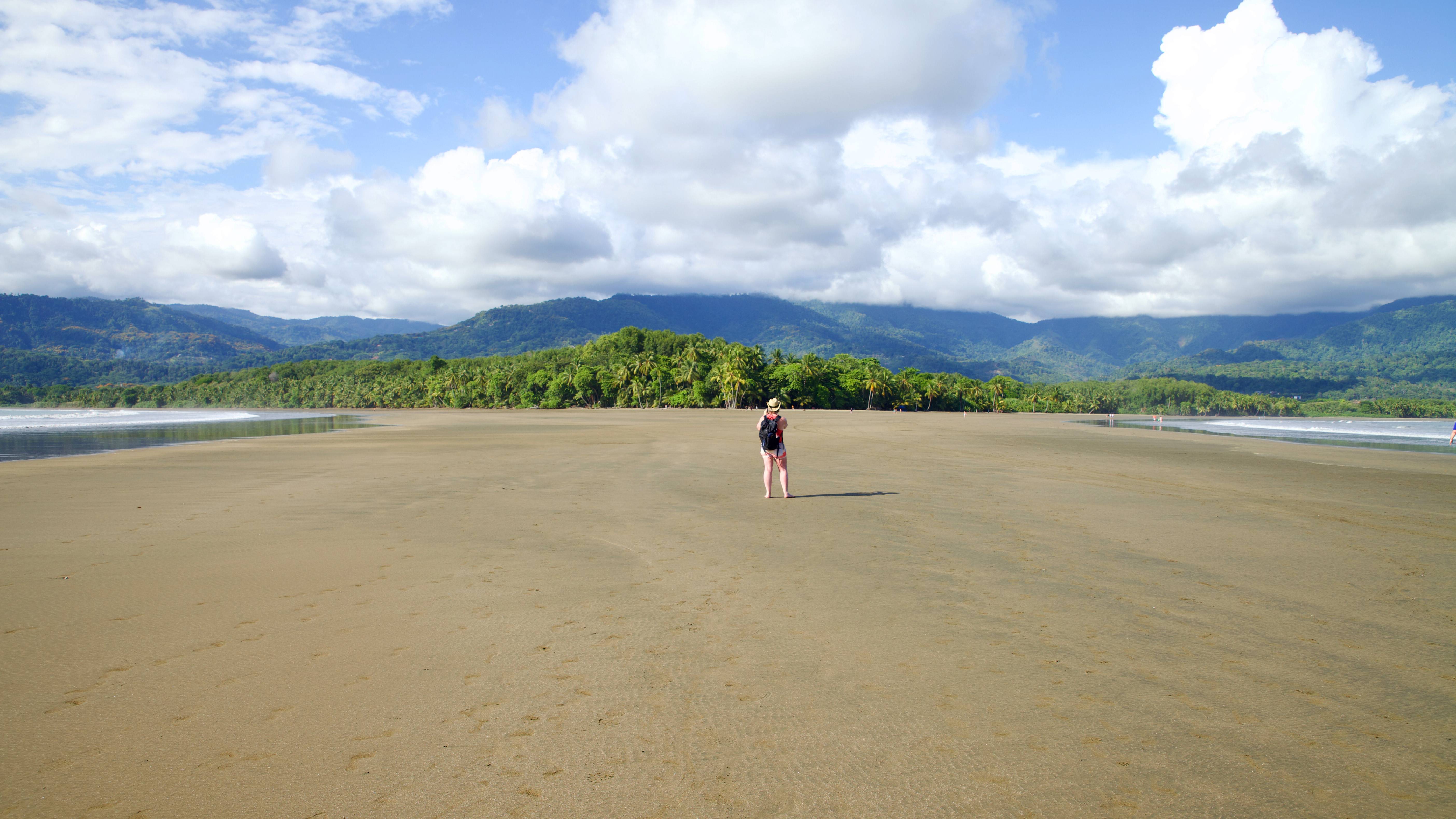 Whales Tail bij Marino Ballena in Costa Rica