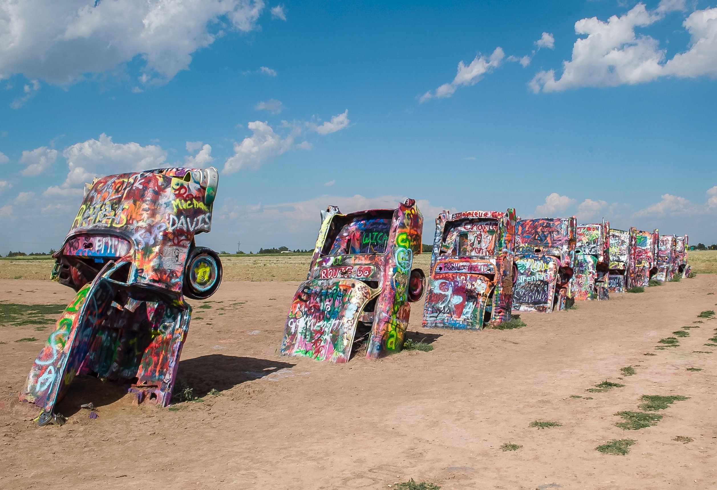 Amarillo Cadillac Ranch Texas