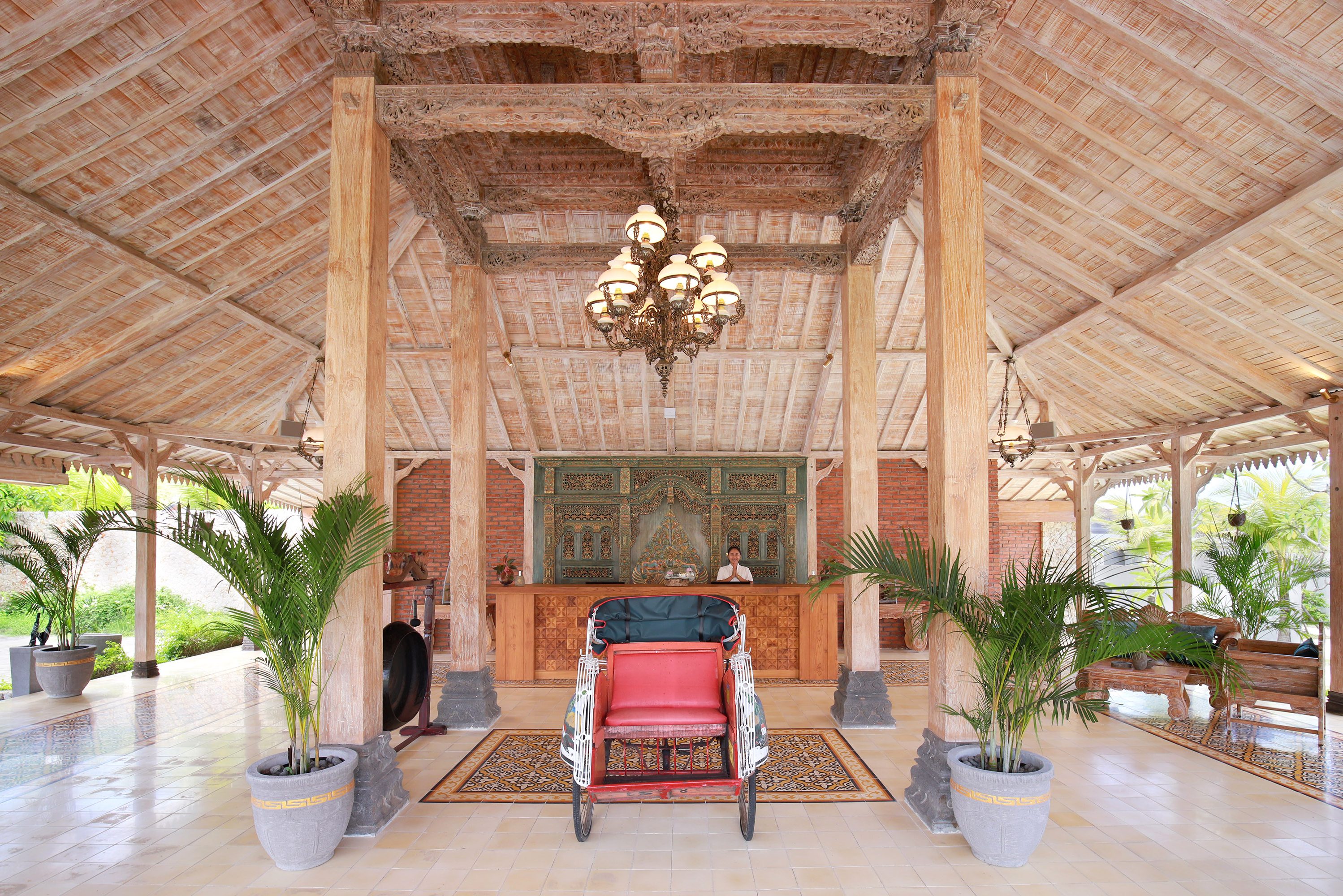 Lobby van het Vivara Bali in Jimbaran