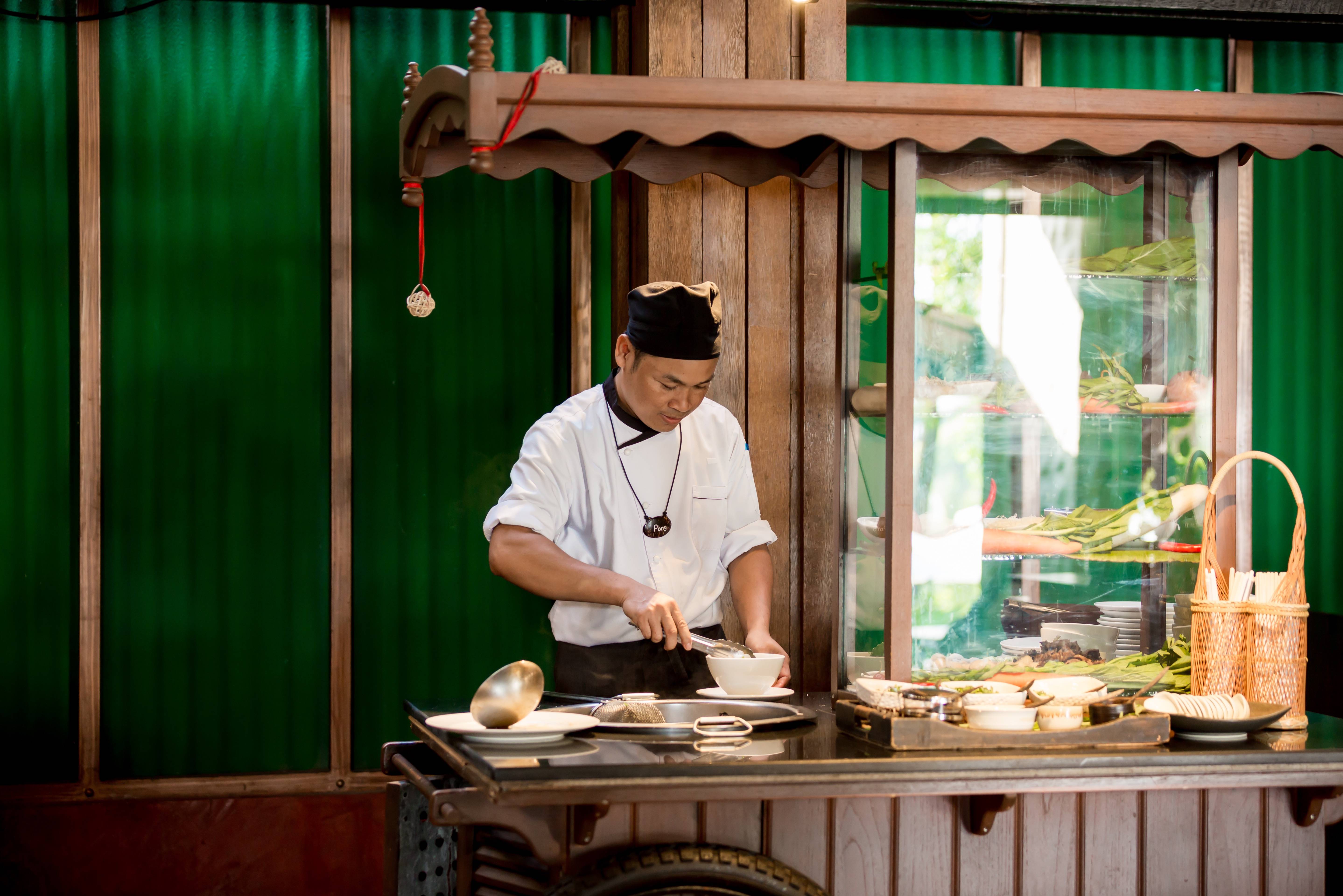 ontbijt garrya tongsai bay koh samui thailand