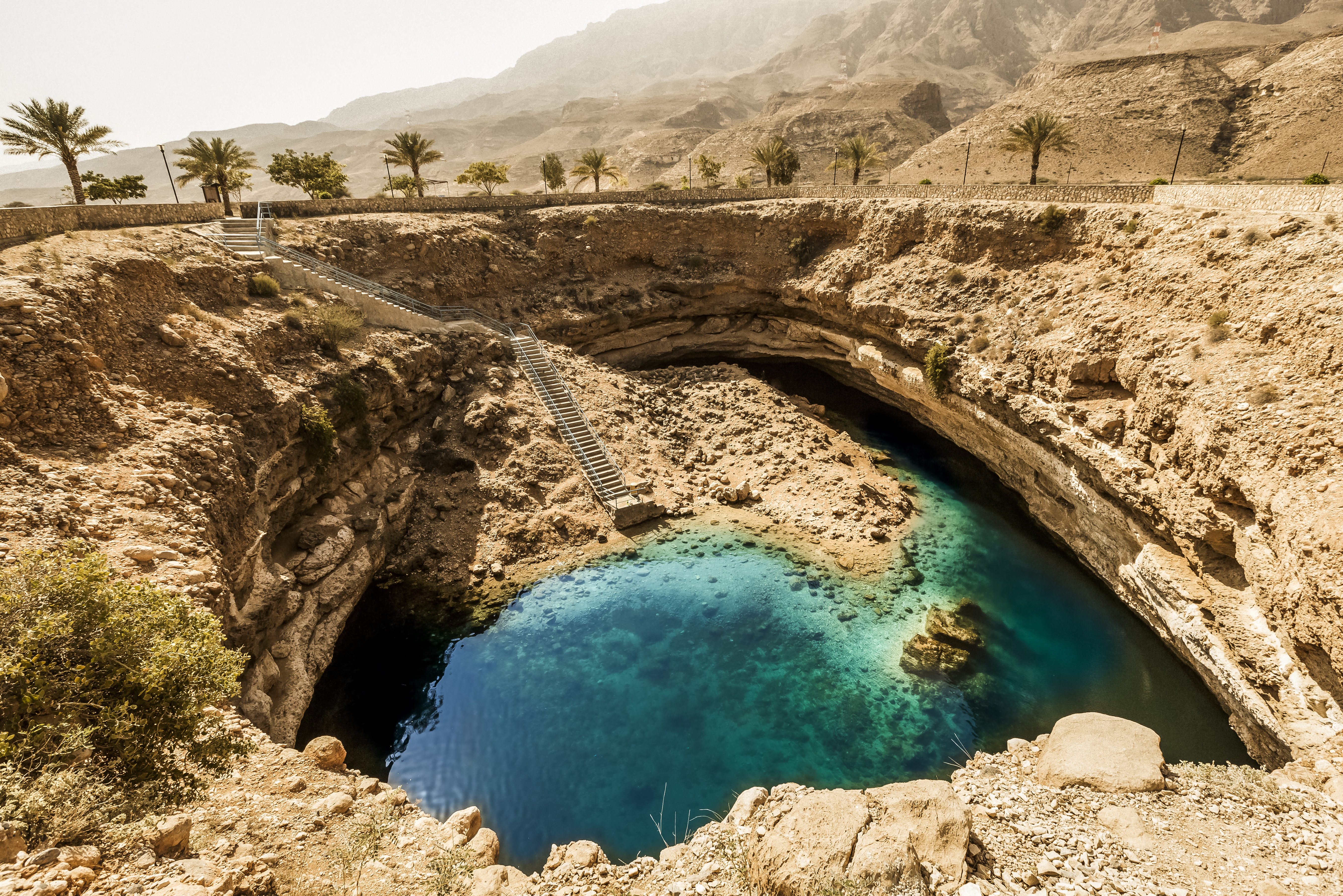 Bimmah Sinkhole in Oman