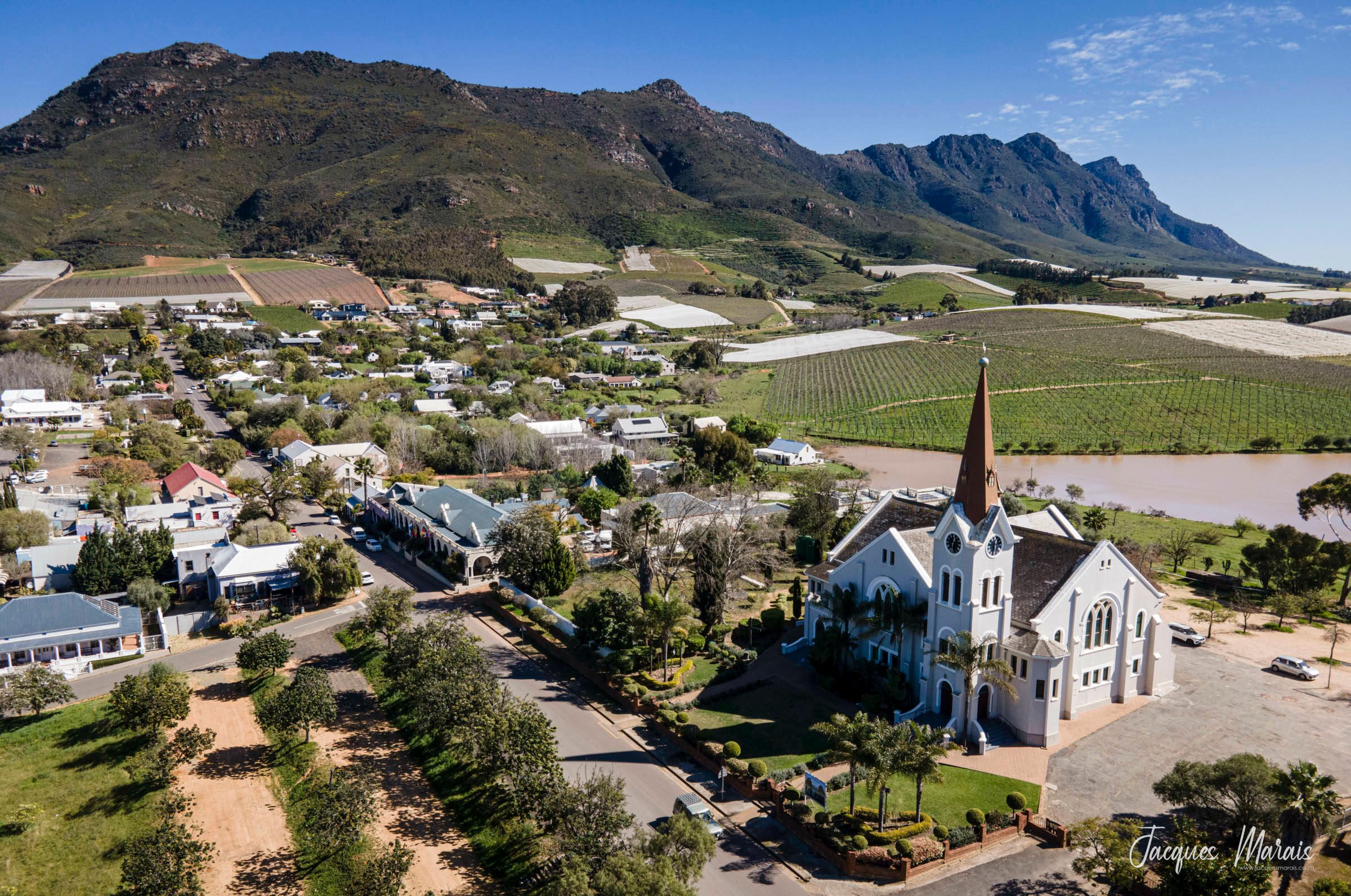 Riebeek-Kasteel Zuid-Afrika