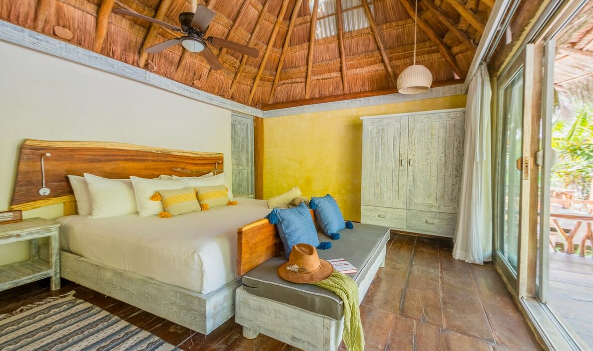 Mexico Tulum VIlla Pescadores Garden View Kamer