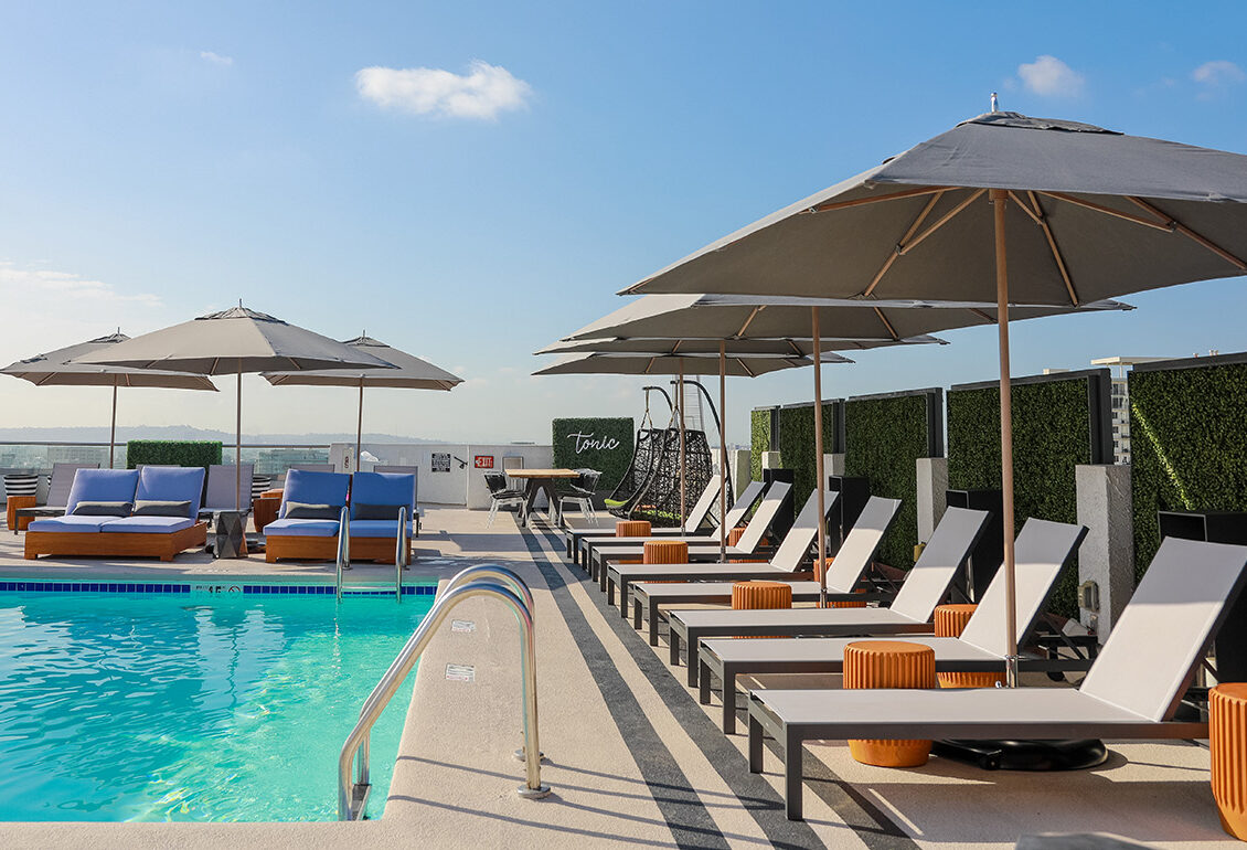 amerika los angeles hollywood montrose west hollywood hotel zwembad