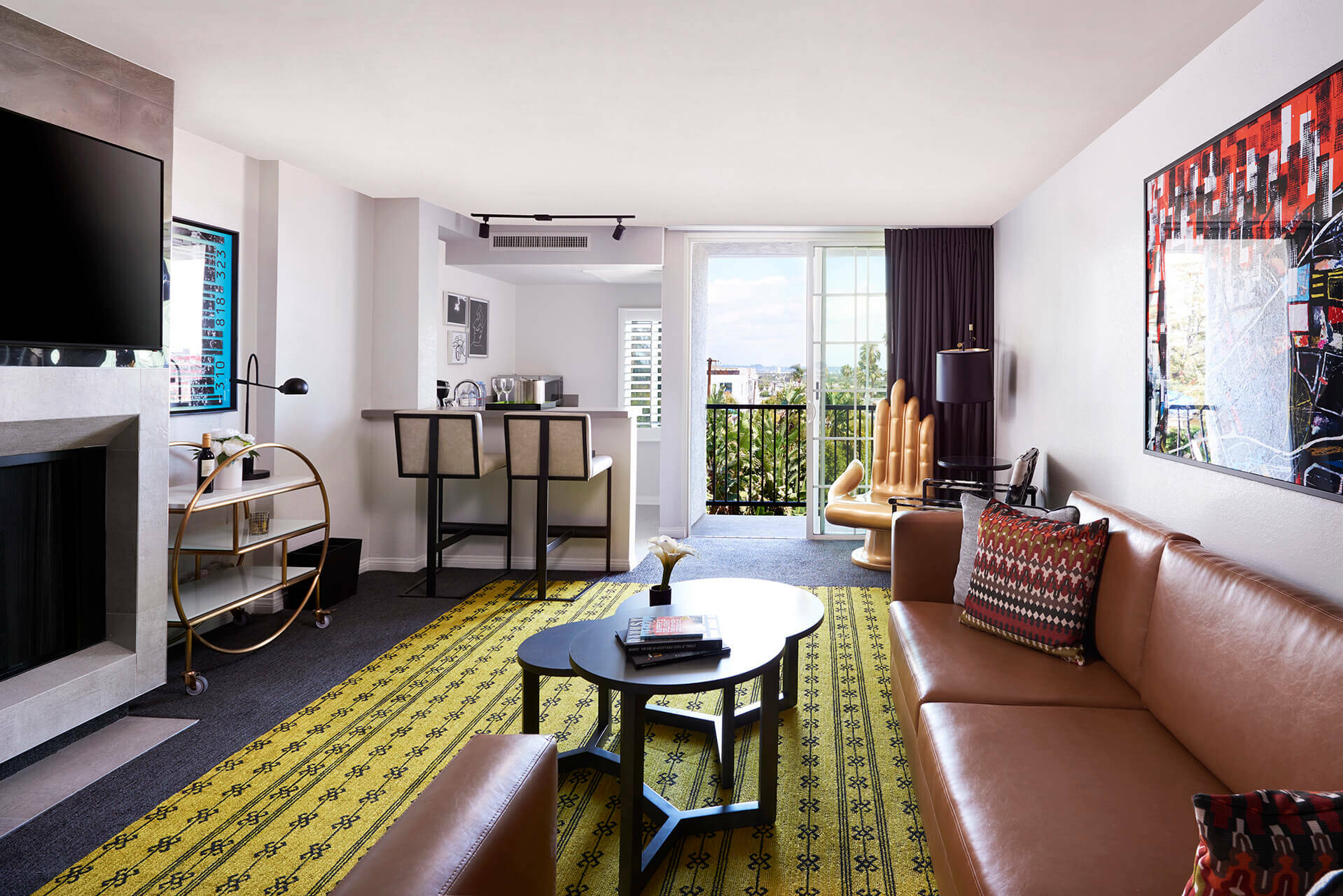 amerika los angeles hollywood montrose west hollywood hotel Suite