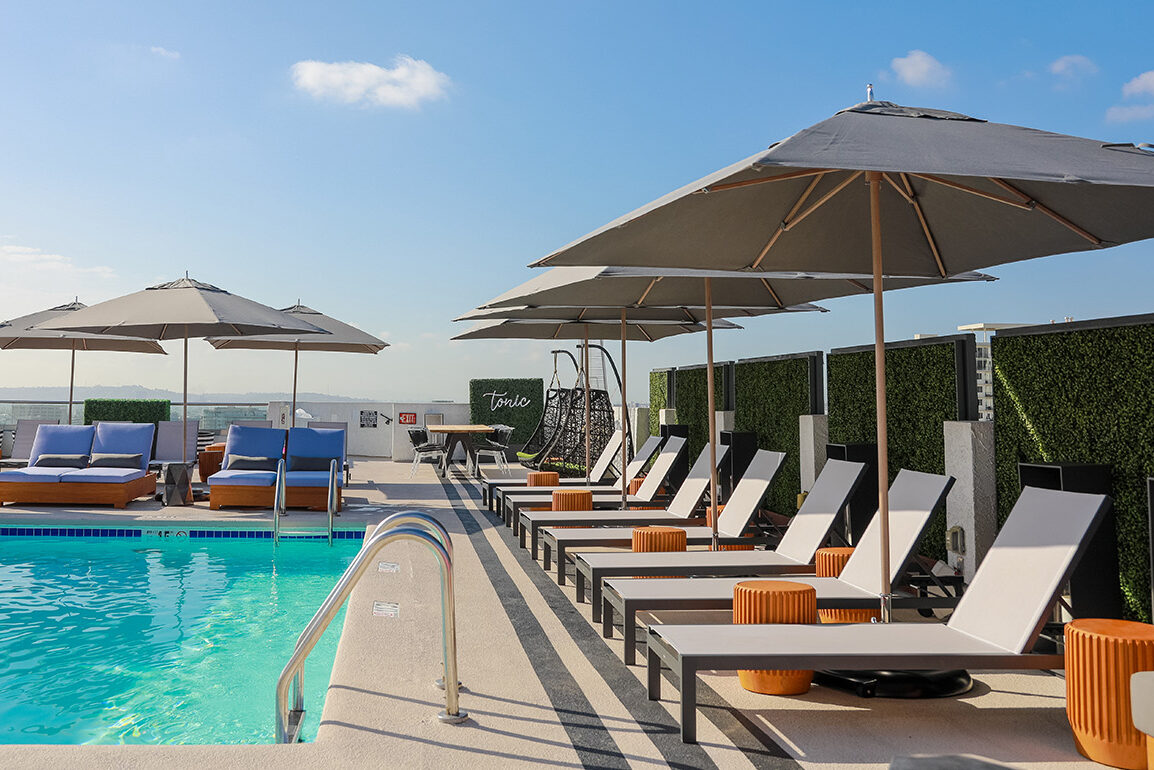 amerika los angeles hollywood montrose west hollywood hotel zwembad