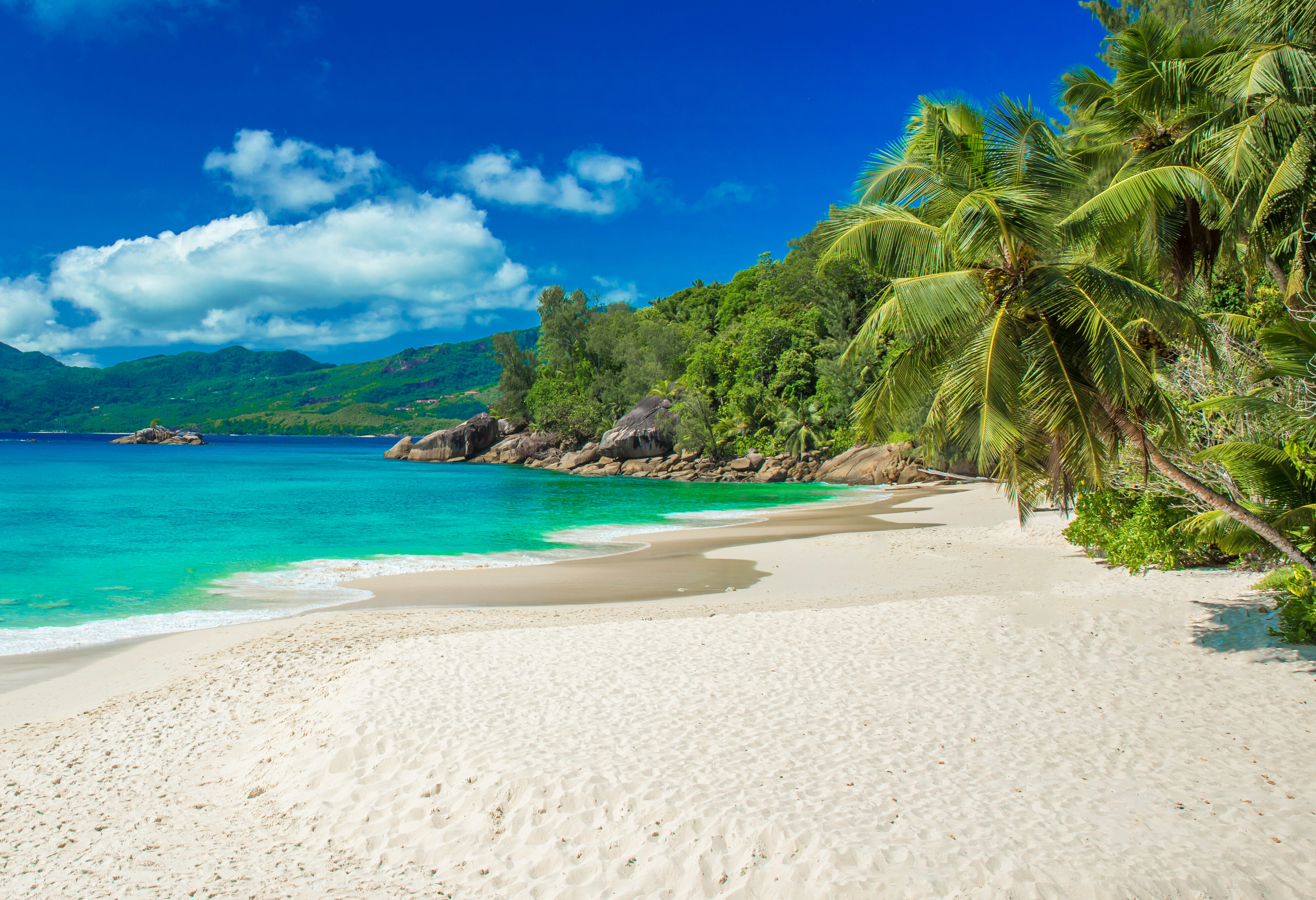 Anse Soleil strand Mahe Seychellen