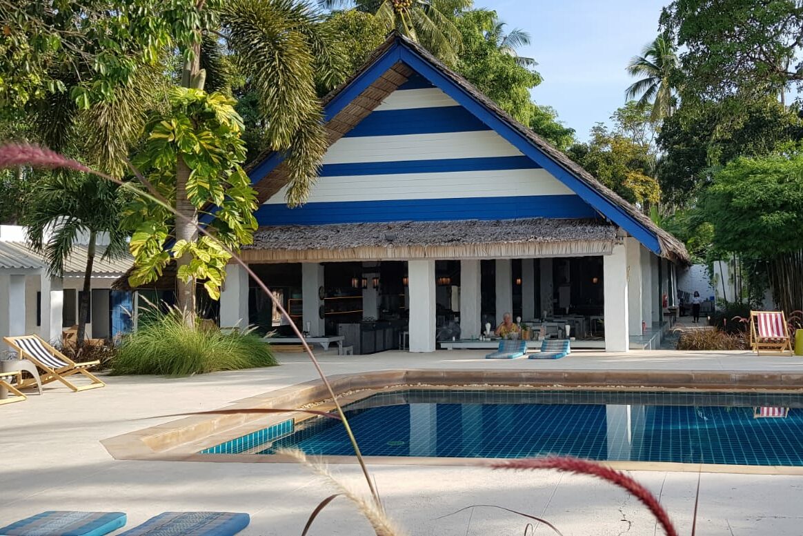 Thailand Koh Phangan Lime Soda Beachfront Resort Zwembad