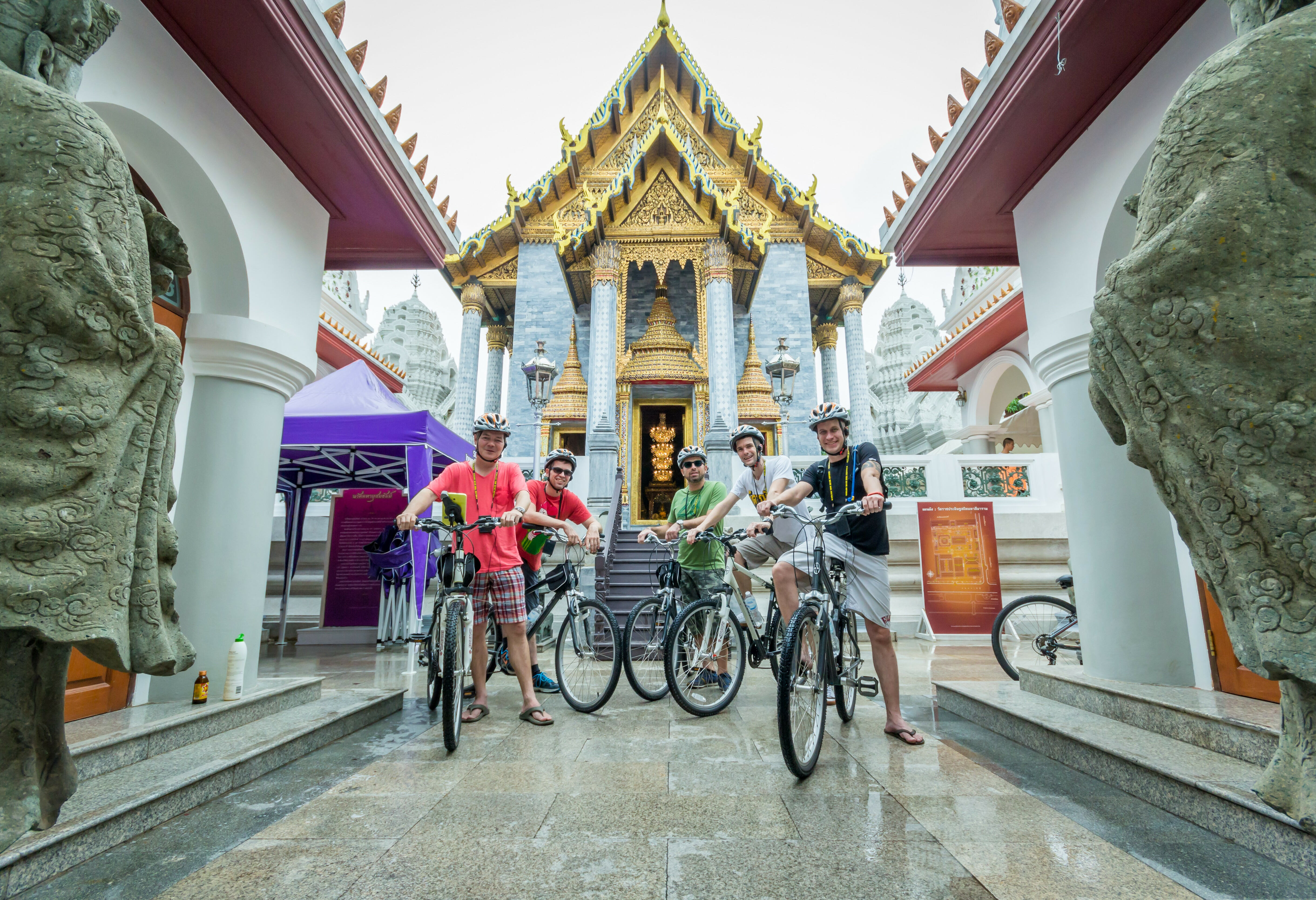 Fietstocht door Bangkok
