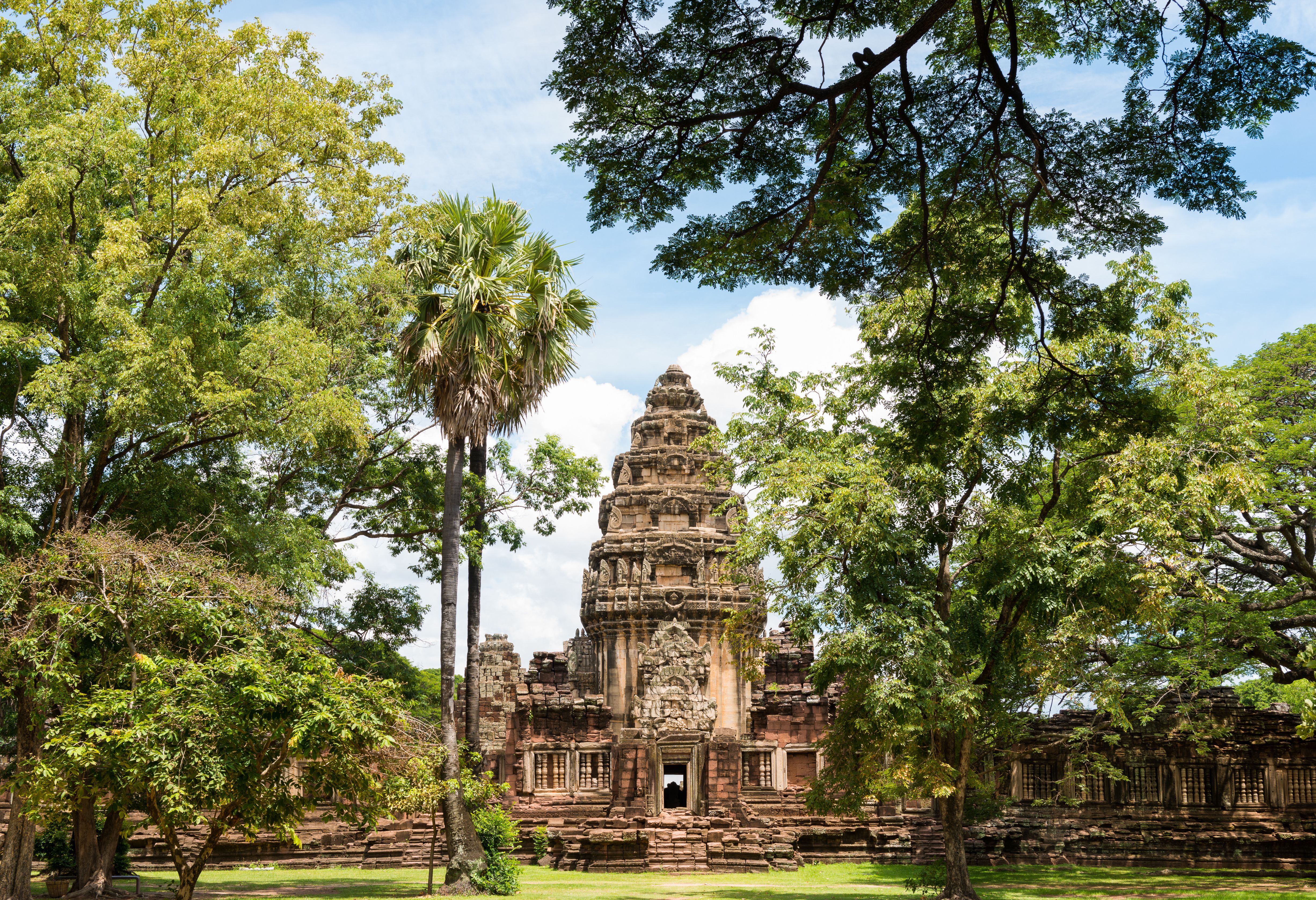 Khmer ruines bij Phimai