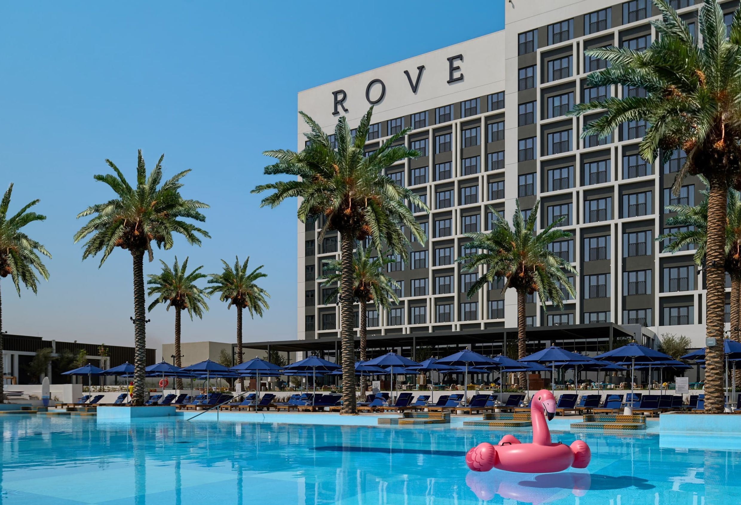 UAE Ras Al Khaimah Rove Al Marjan Island Zwembad