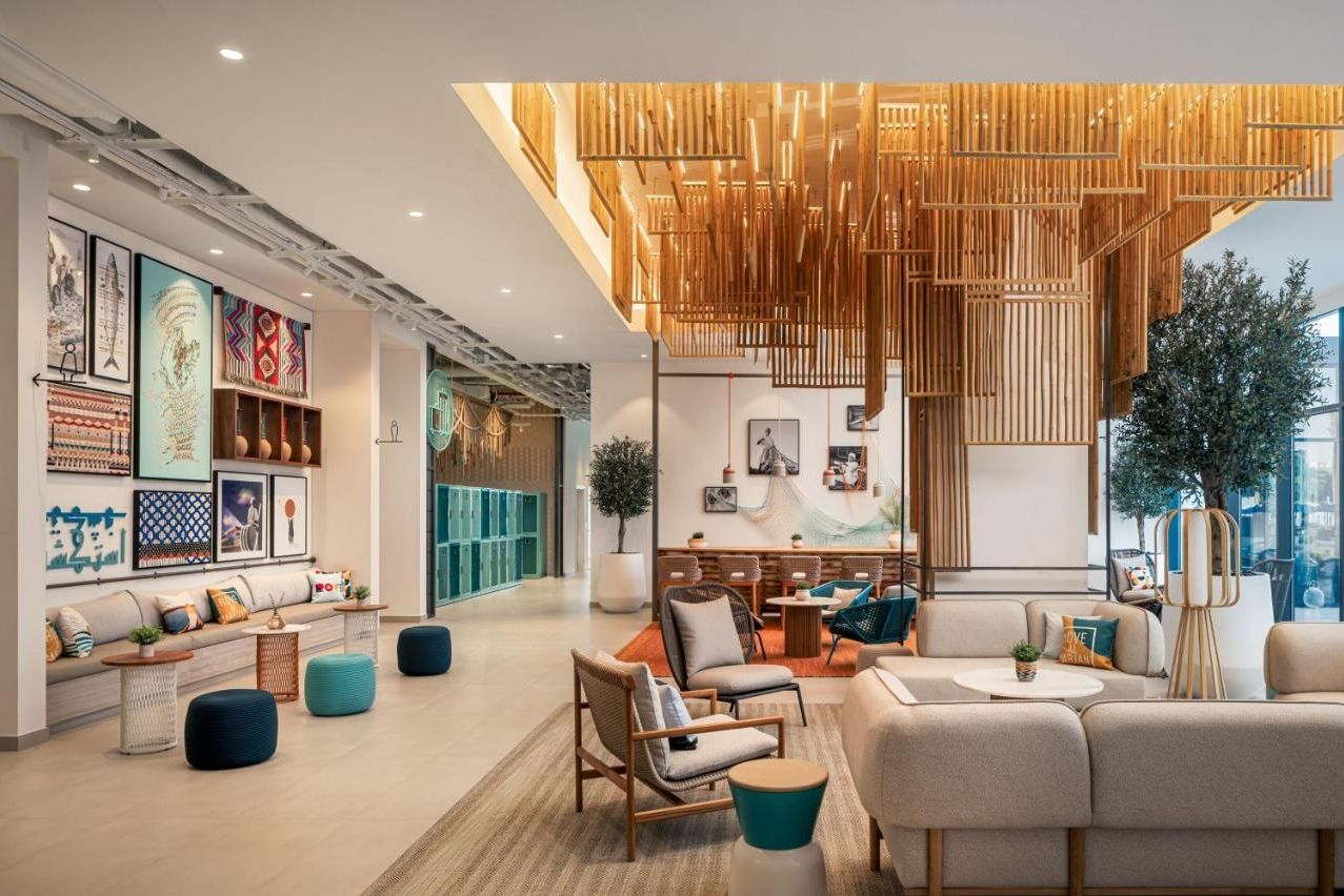 UAE Ras Al Khaimah Rove Al Marjan Island Lobby