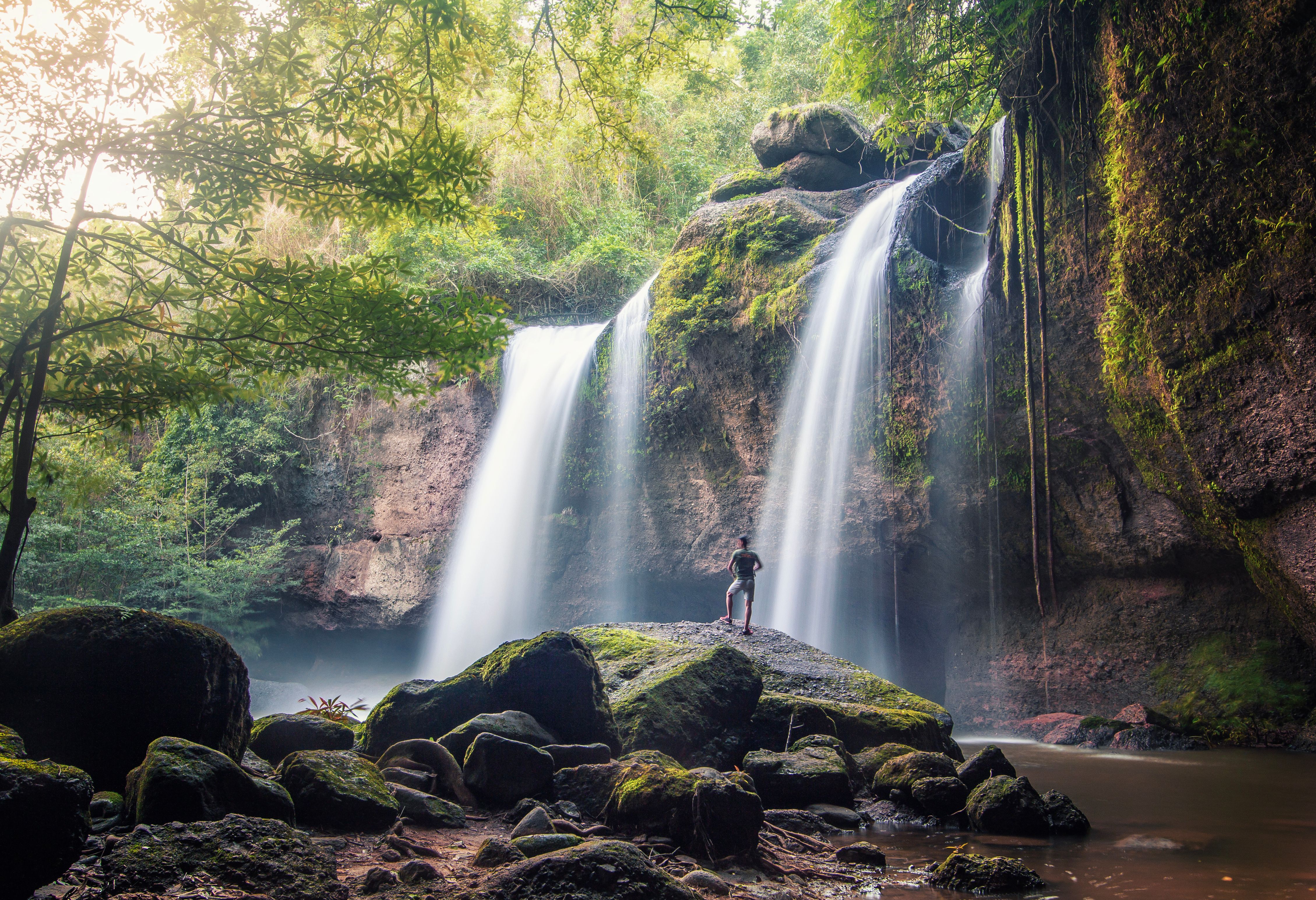 Haew Suwat waterval in Khao Yai
