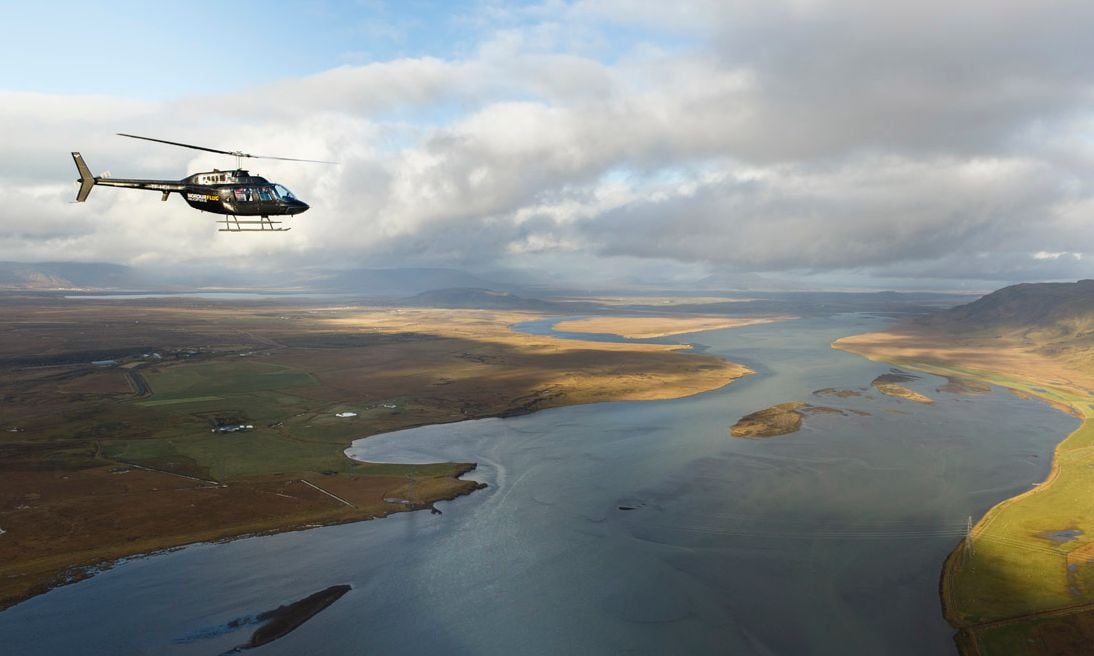 Helikoptertour IJSland