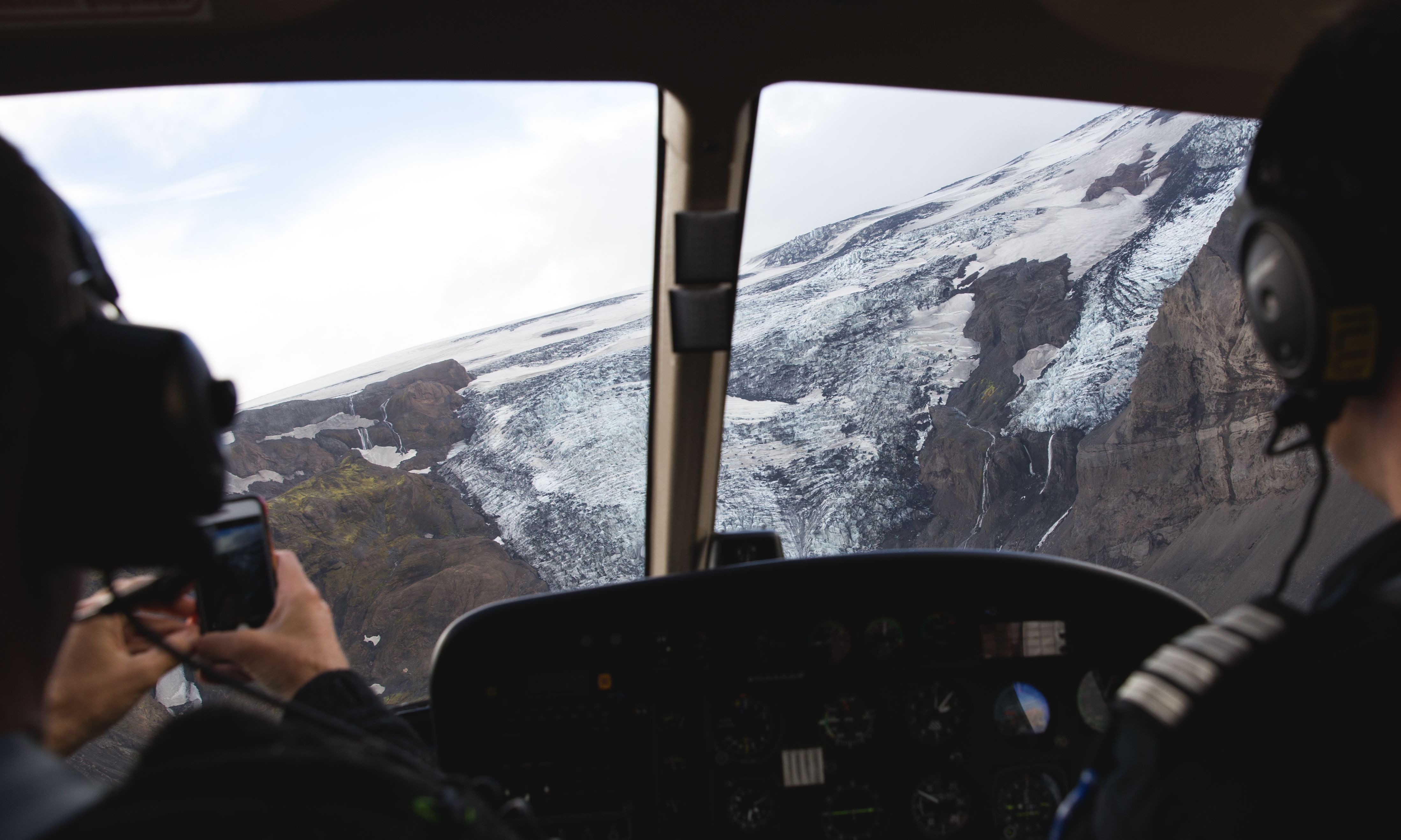 Helikoptertour IJSland