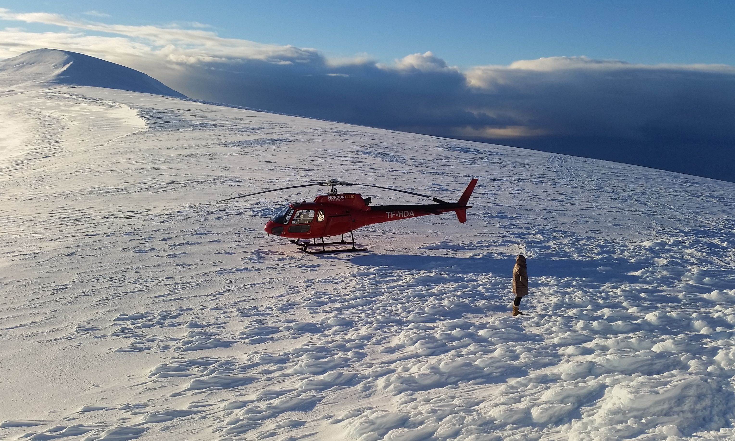 Helikoptertour IJSland