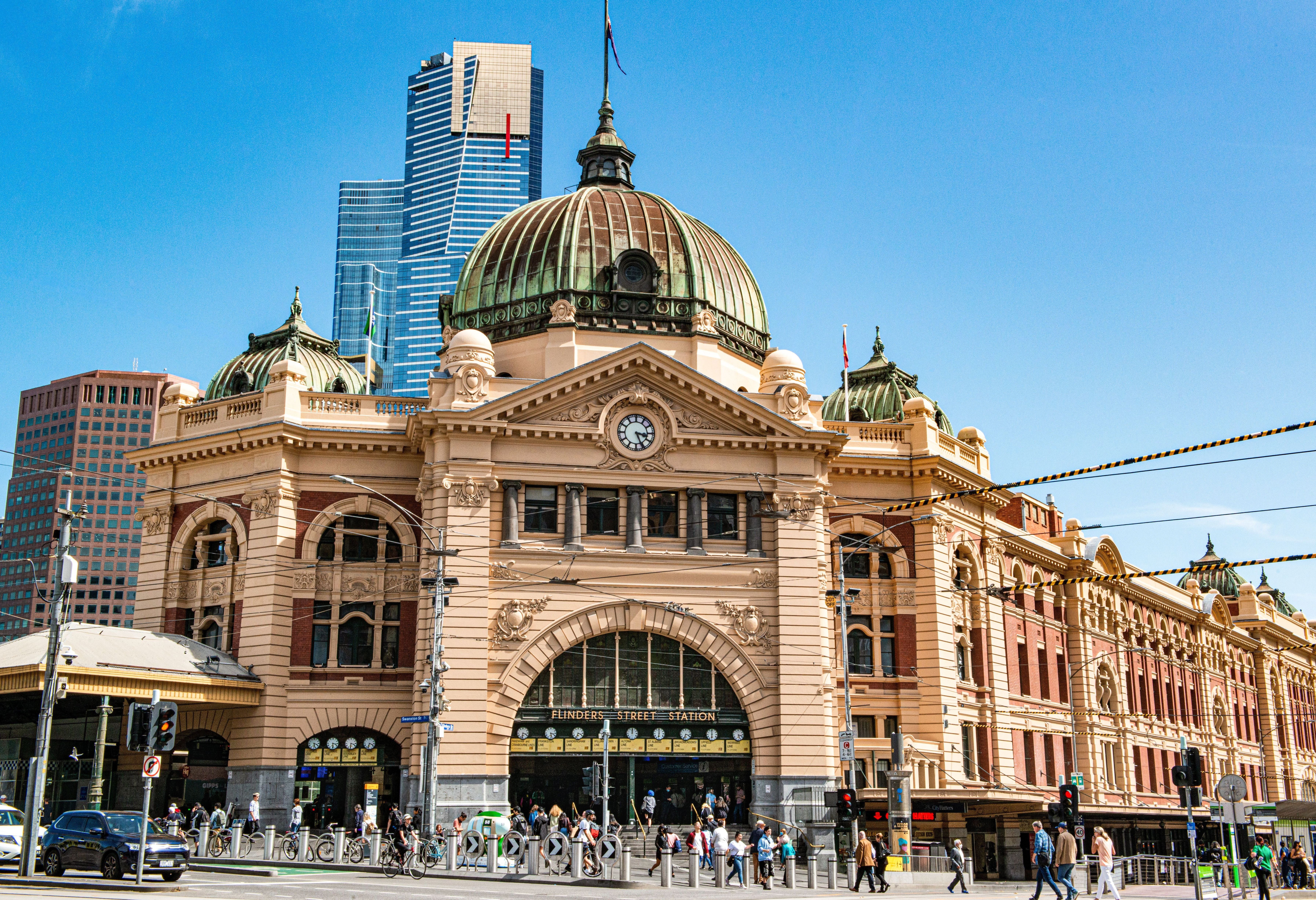 Flinders street station Melbourne