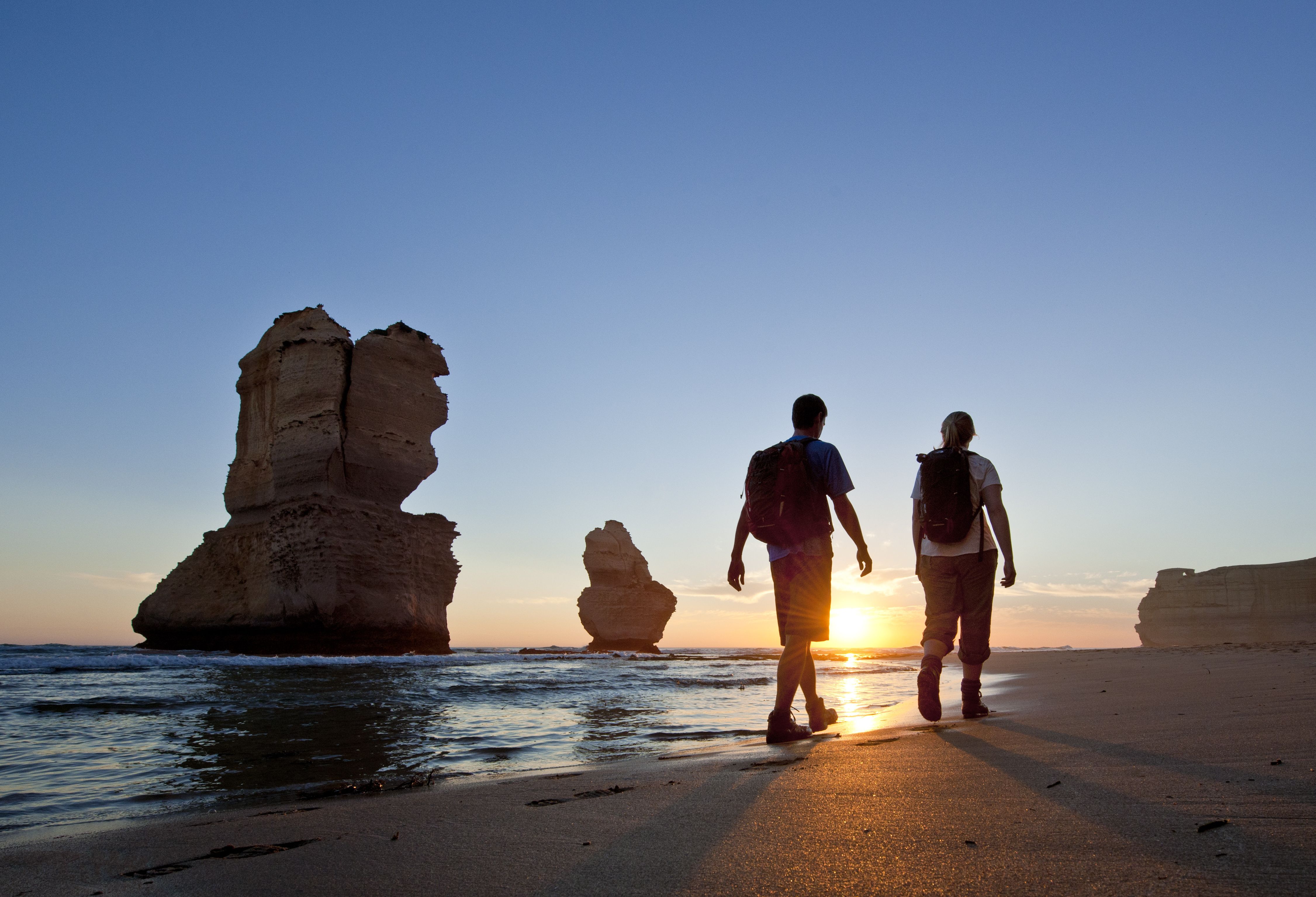 Wandelen bij Twelve Apostles Great Ocean Road