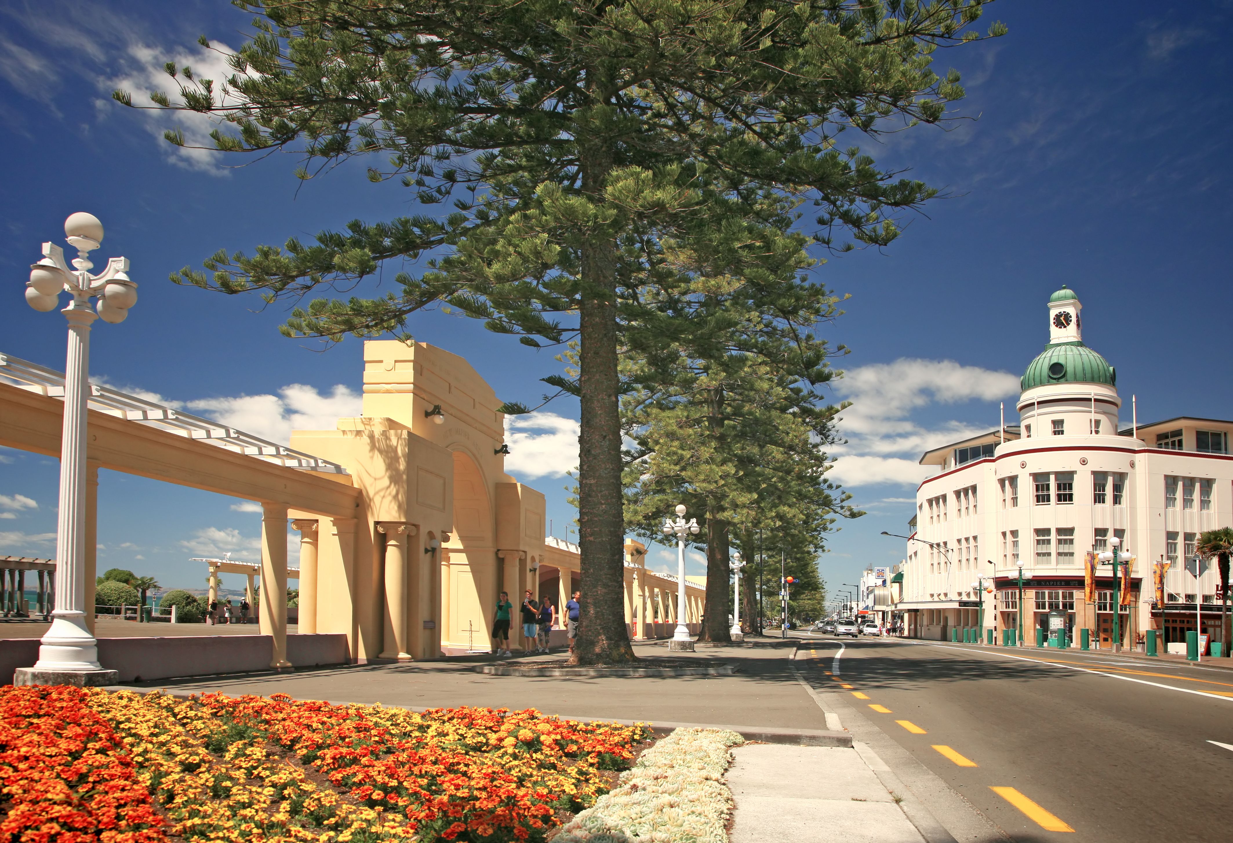 Art Deco gebouwen in Napier