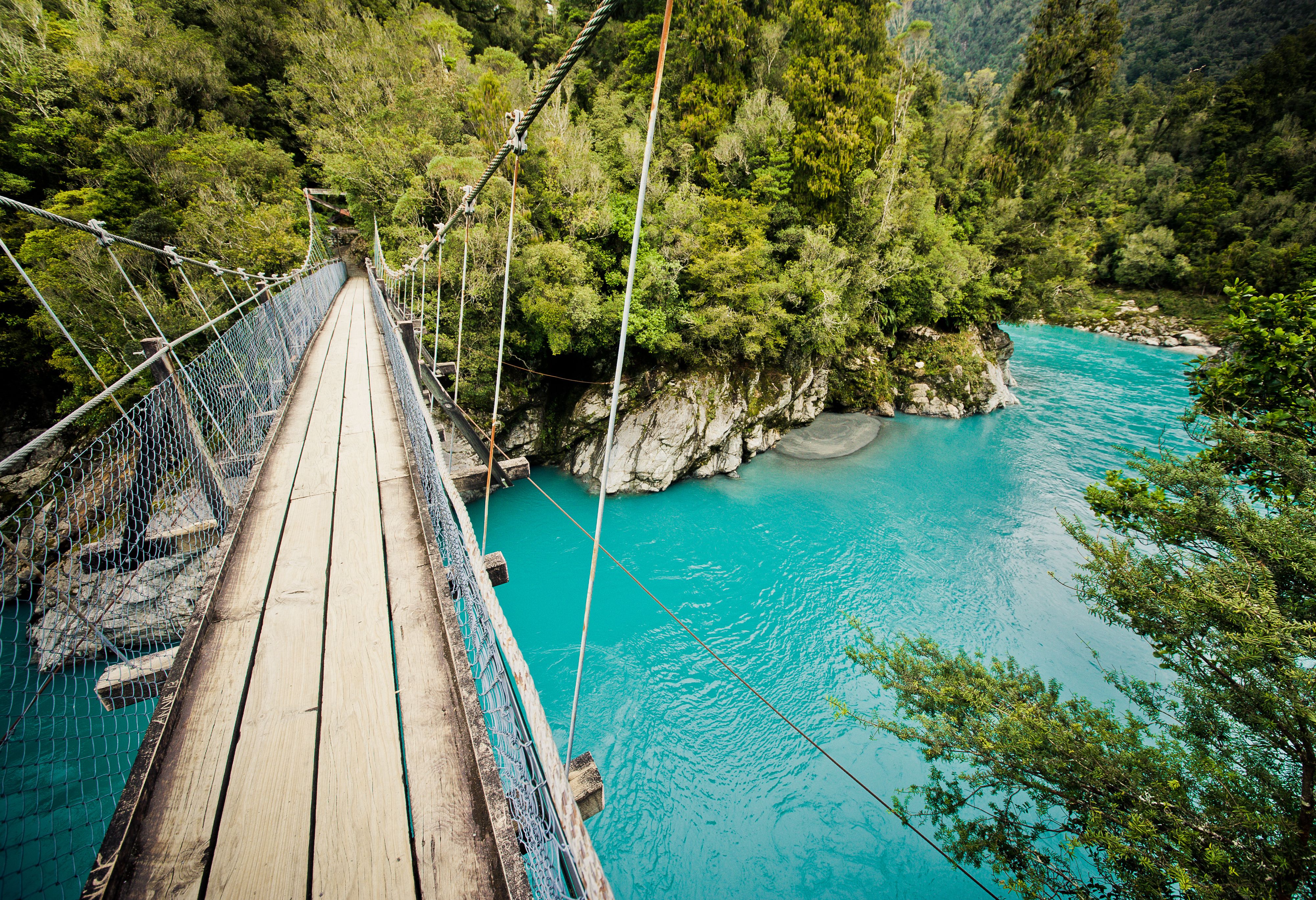 Hokitika Gorge hangbrug