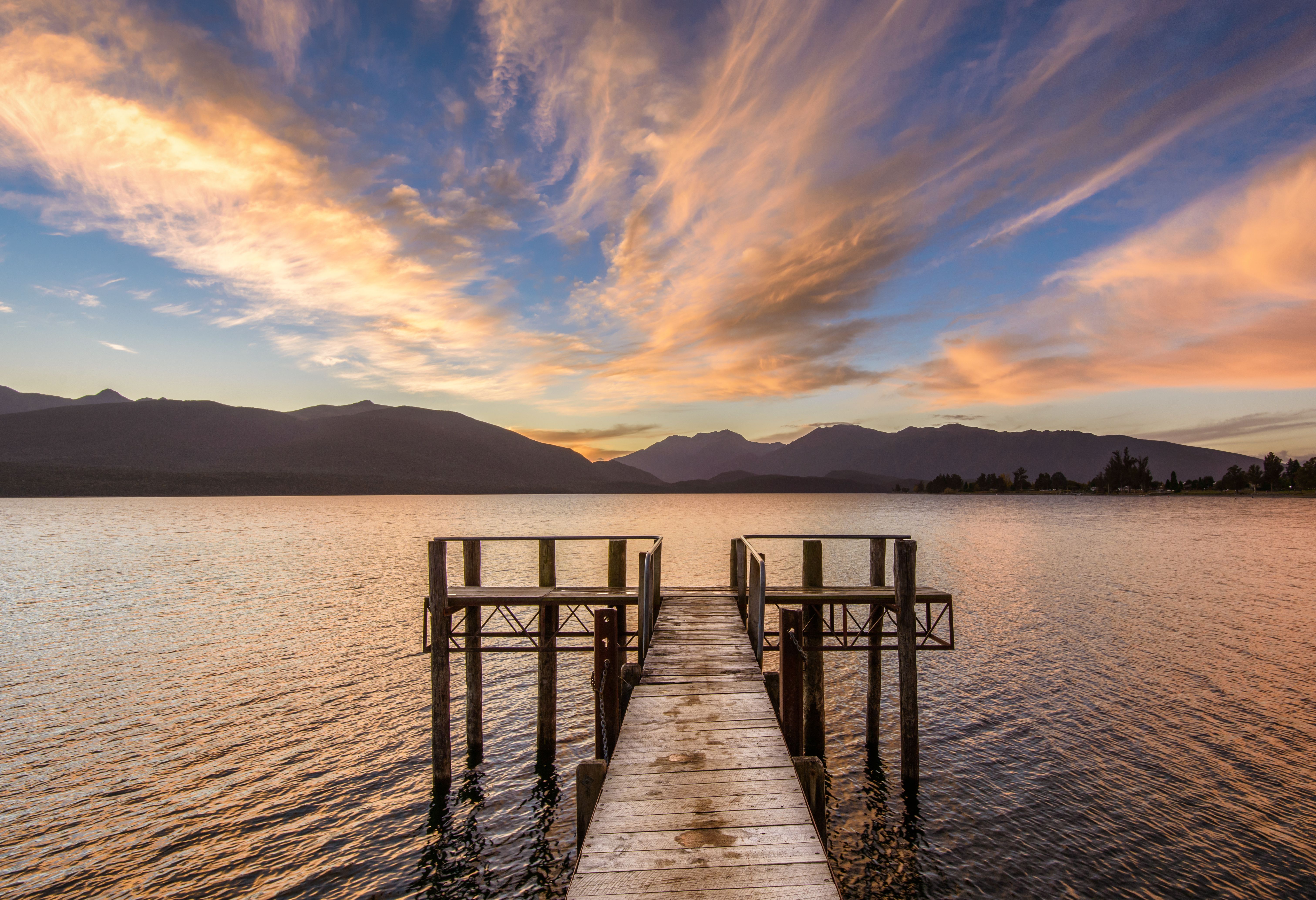 Lake Te Anau Nieuw-Zeeland