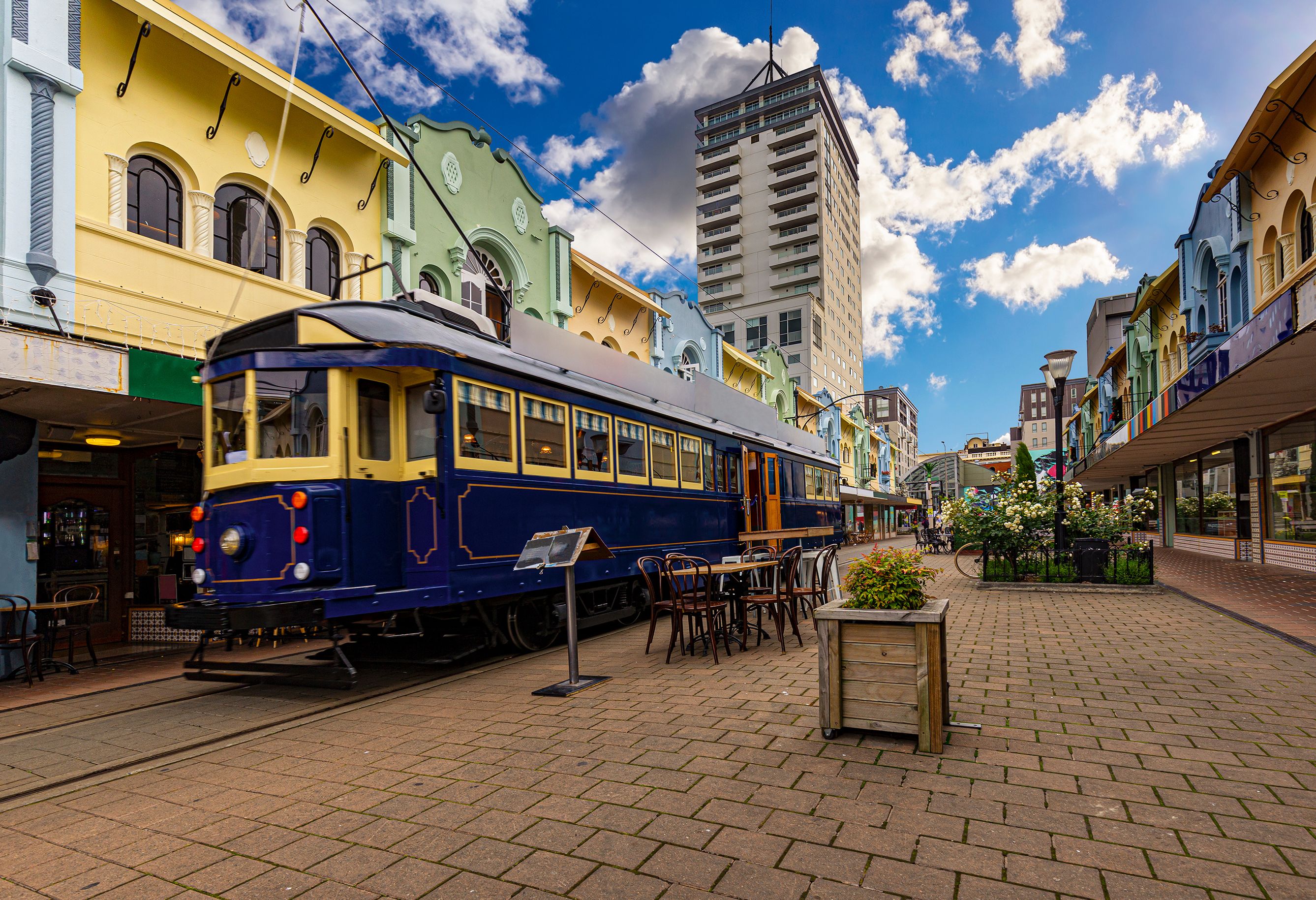 Tram in Christchurch