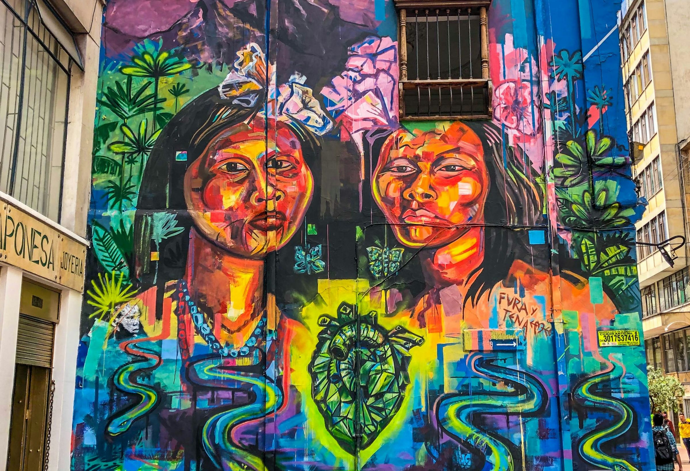 Colombia Bogota Streetart